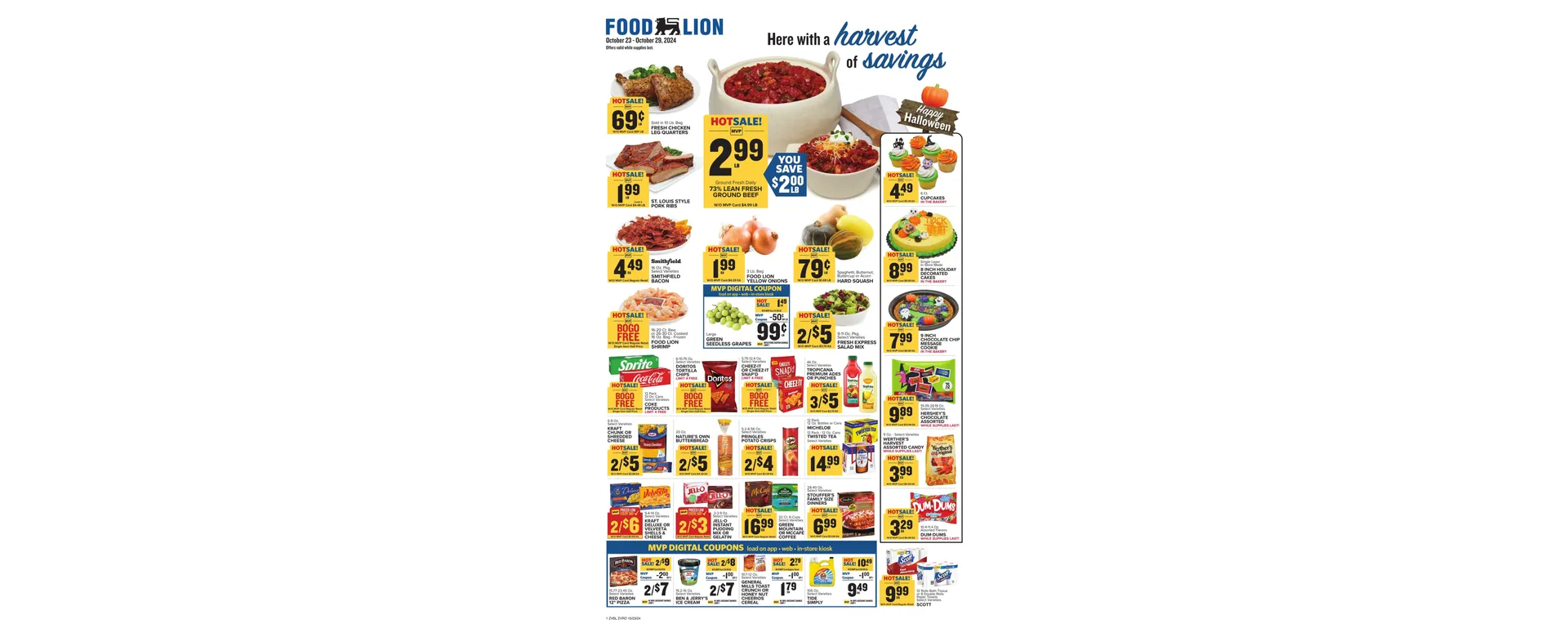 Weekly ad Food Lion Weekly Ad from October 23 to October 29 2024 - Page 