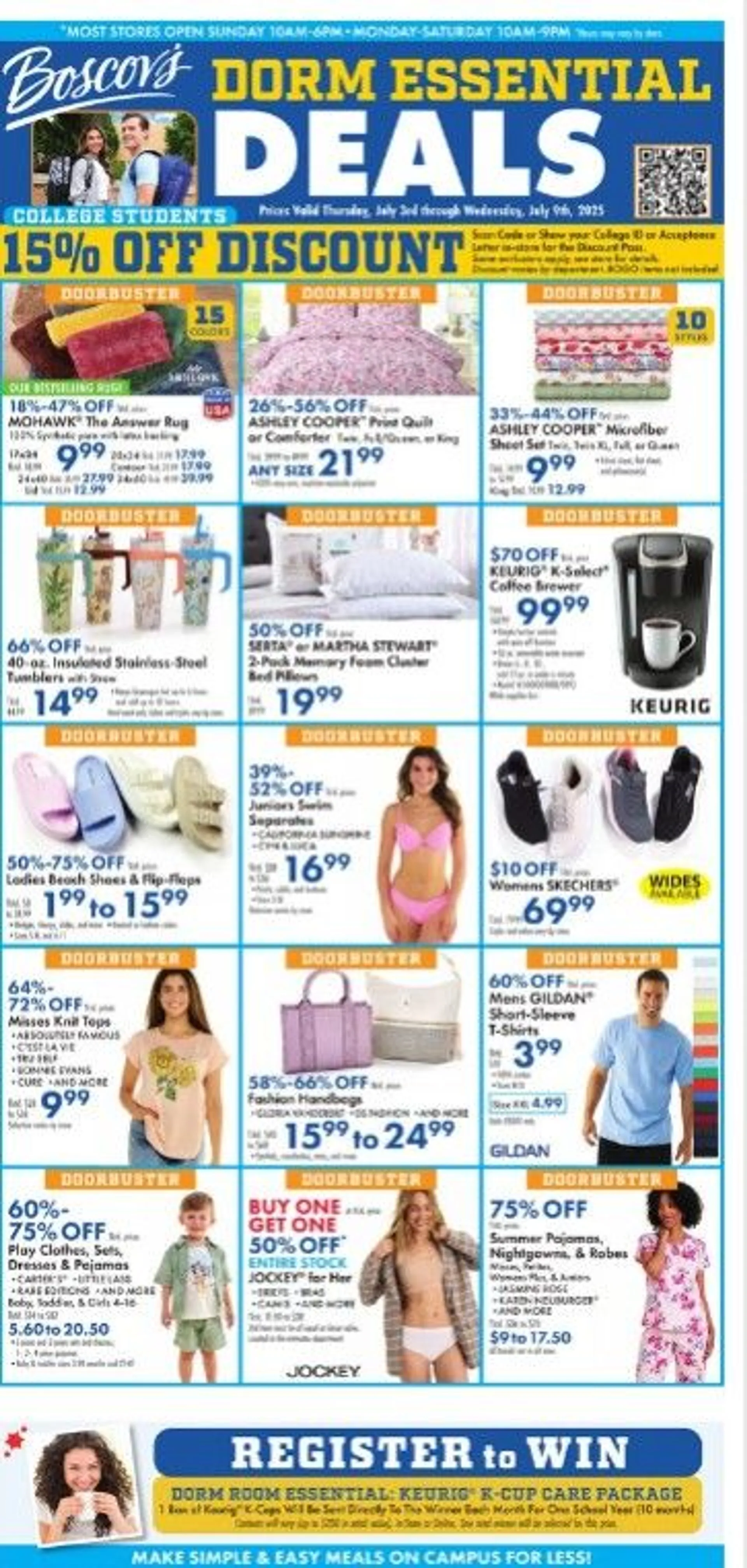 Weekly ad Boscov's Sales from July 3 to July 9 2025 - Page 