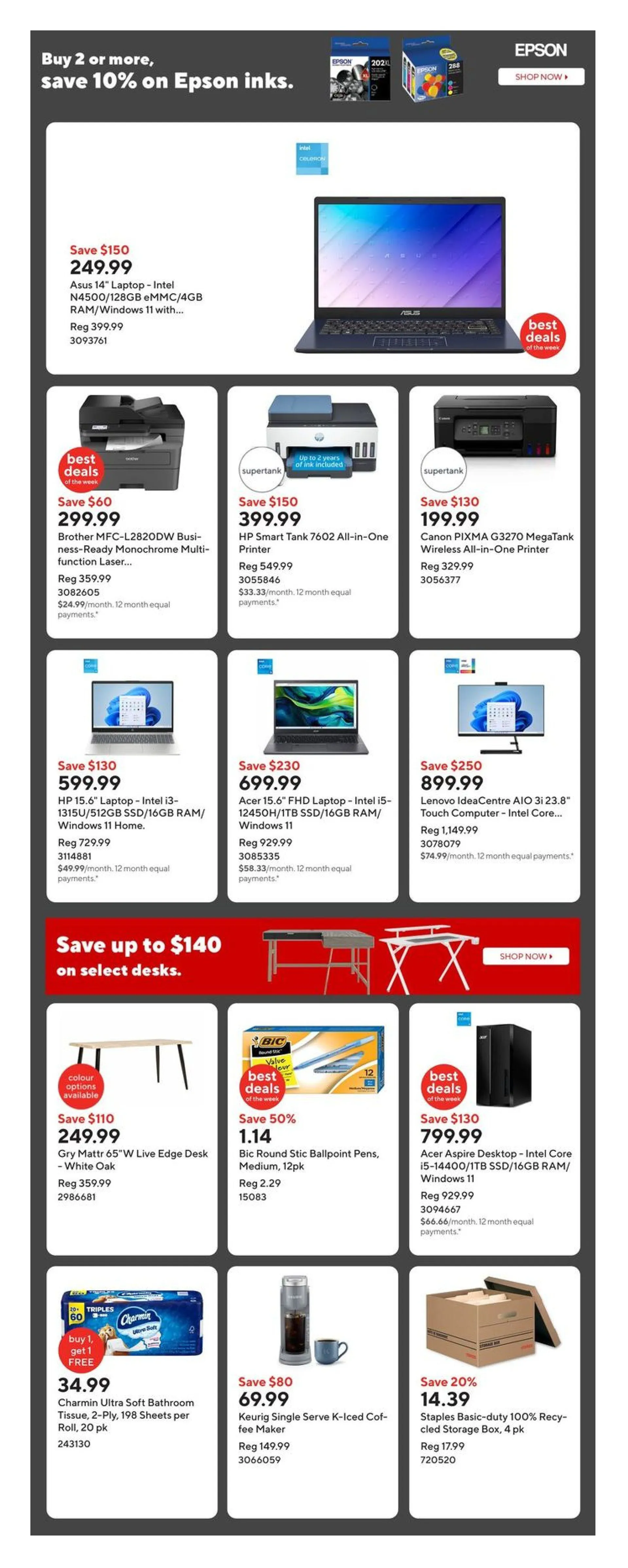Staples Sales from May 8 to May 14 2025 - flyer page 2