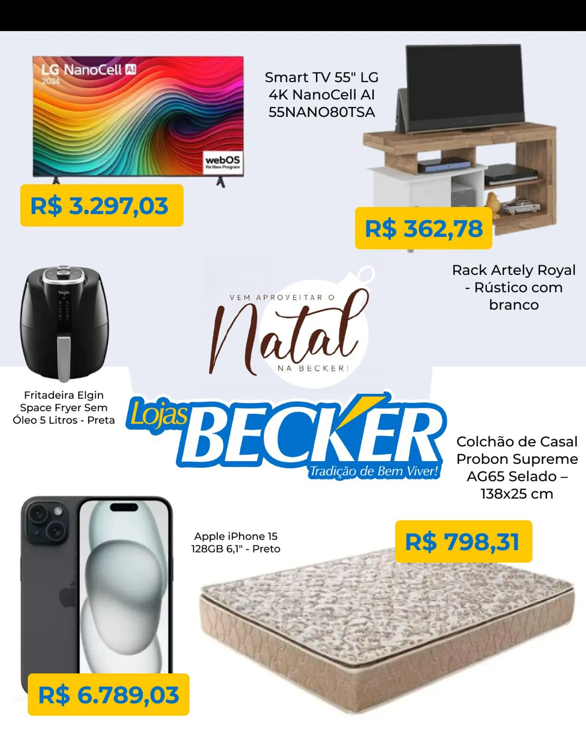 Encarte de Natal em Lojas Becker 20 de dezembro até 31 de dezembro 2024 - Pagina 