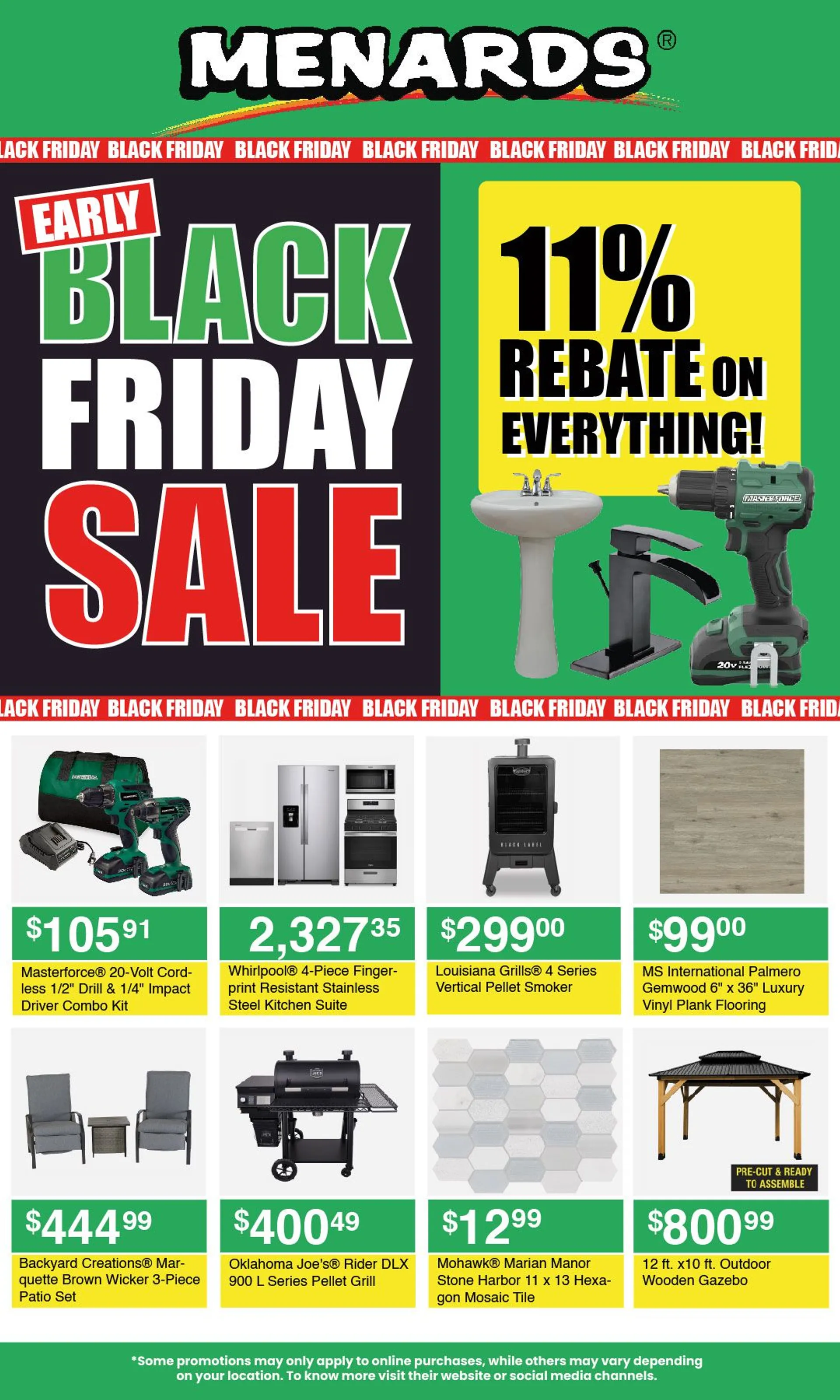 Weekly ad Black Friday deals from October 31 to November 20 2024 - Page 1