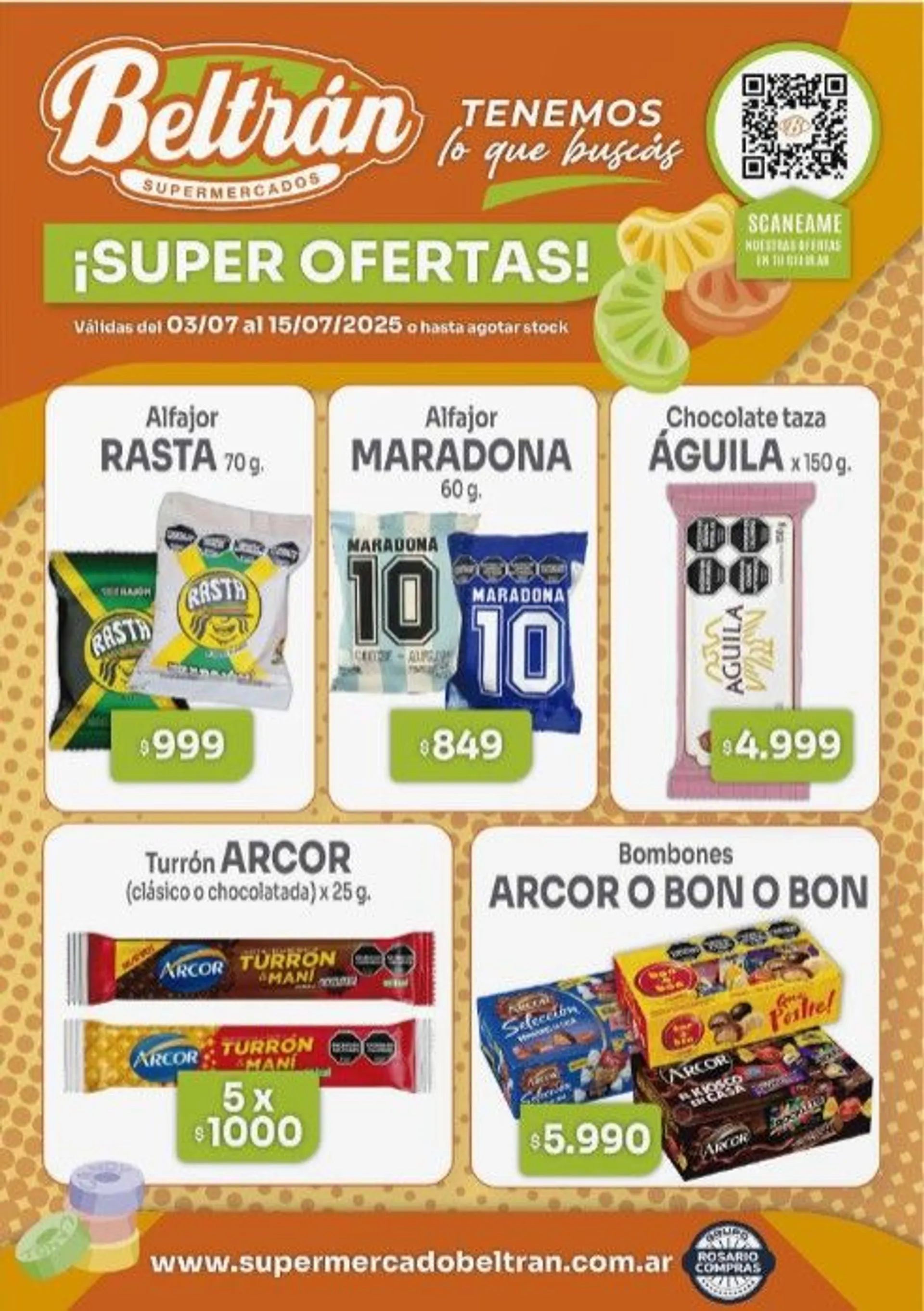 Ofertas de Ofertas Beltrán Supermercados 3 de julio al 15 de julio 2025 - Página 1 del catálogo