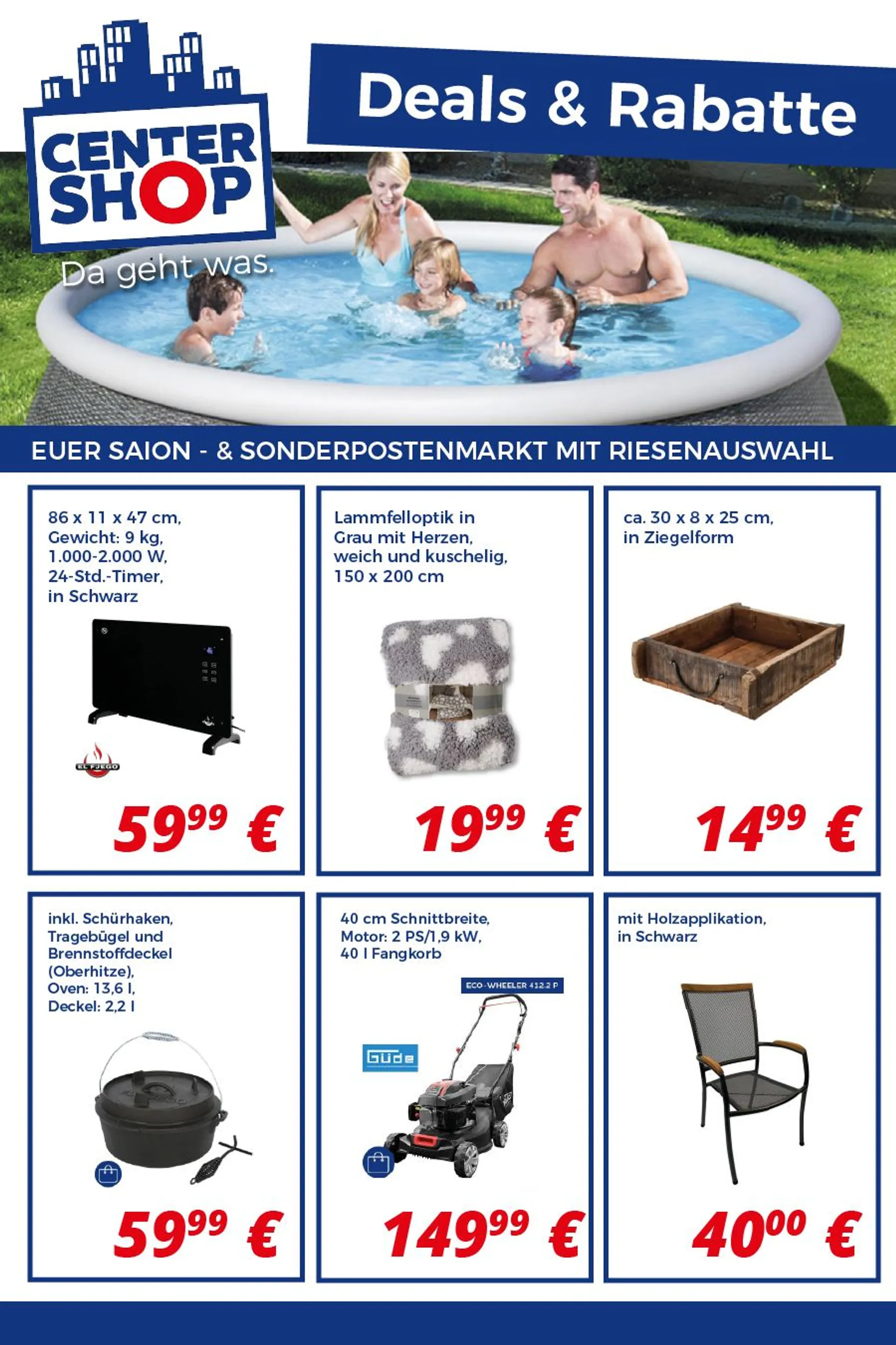 CENTERSHOP Angebote von 8. Oktober bis 22. Oktober 2024 - Prospekt seite 