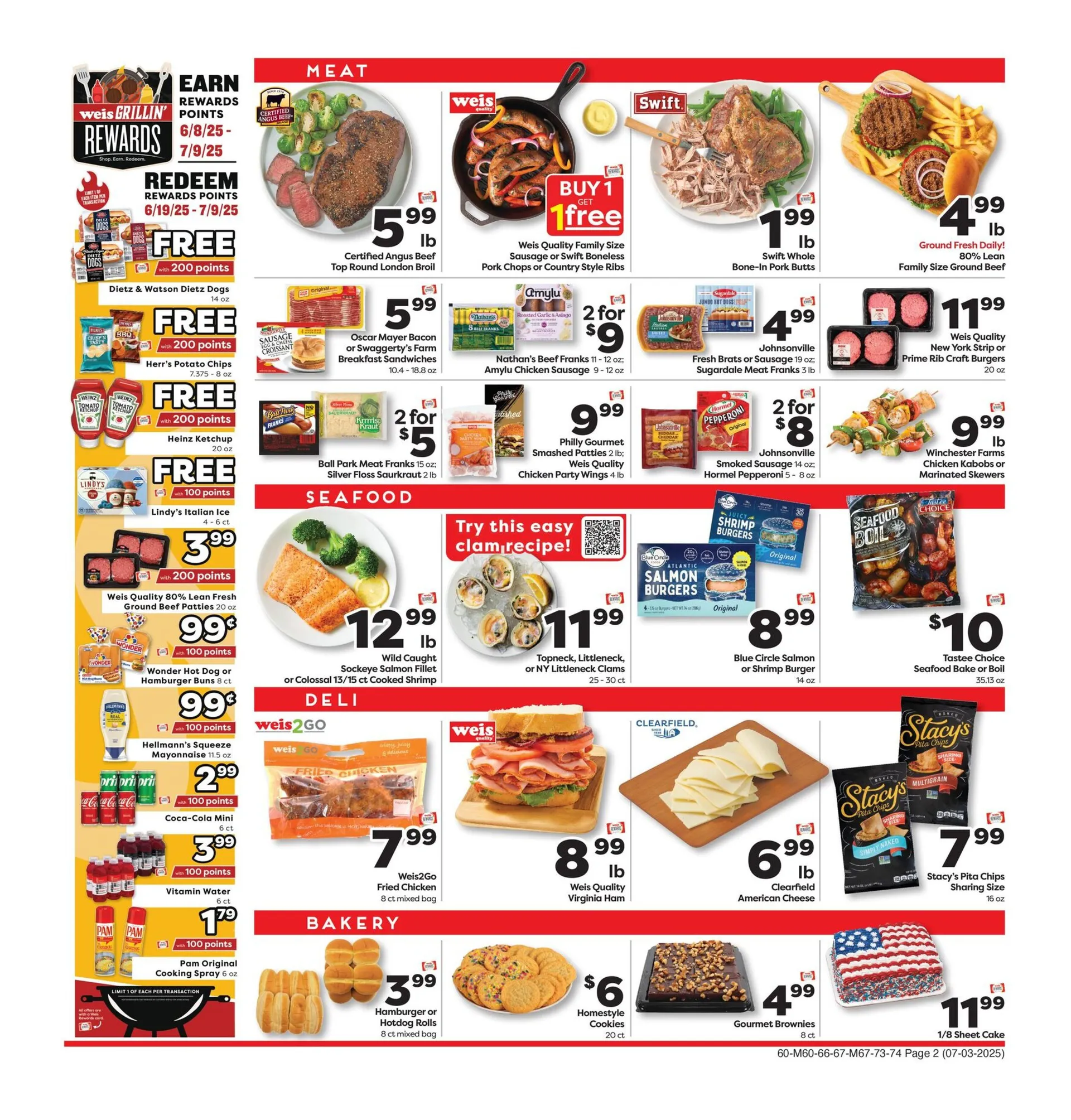 Weekly ad Weis Sales from July 3 to July 9 2025 - Page 2