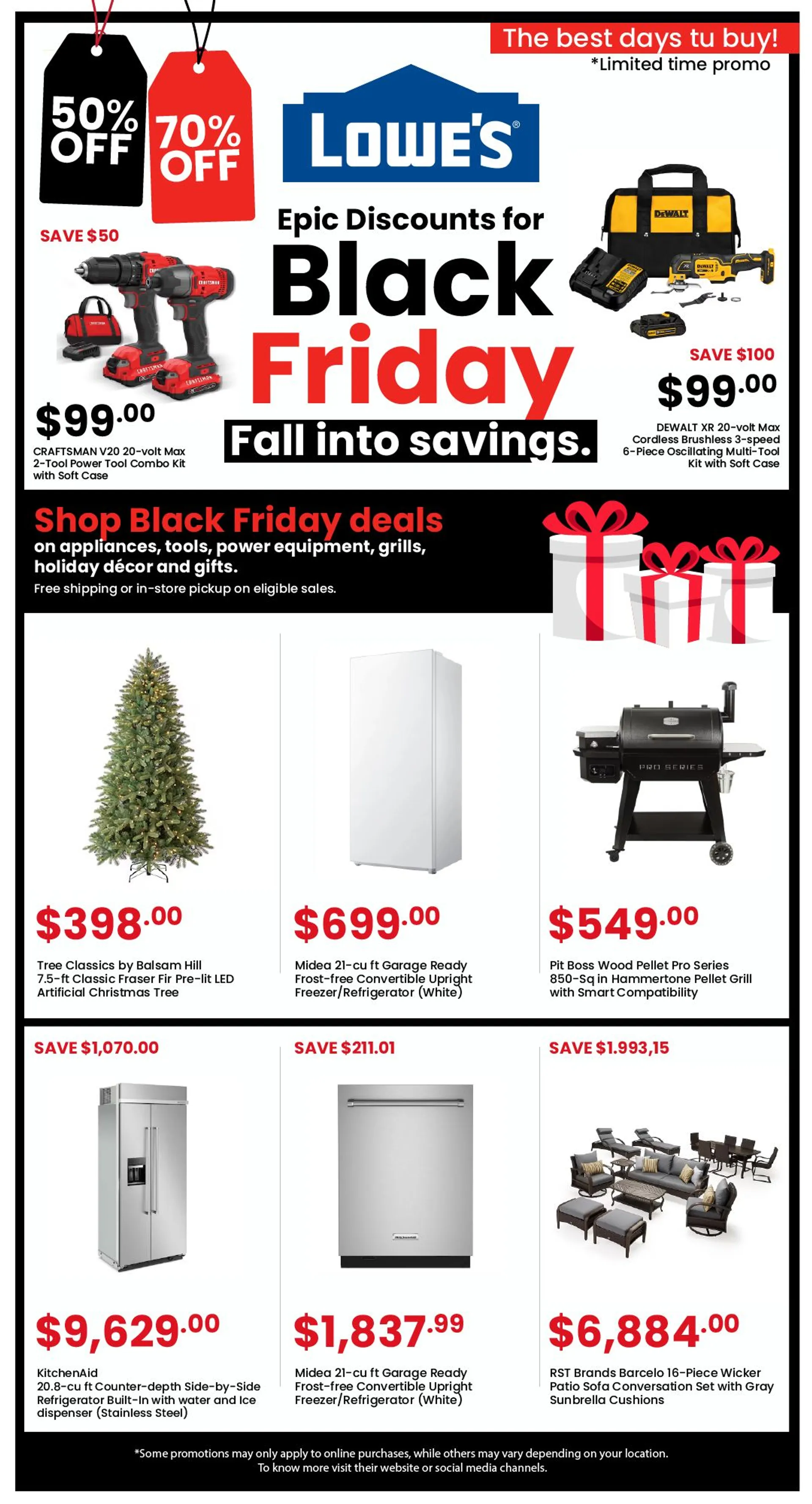 Weekly ad Black Friday deals from October 31 to December 1 2024 - Page 