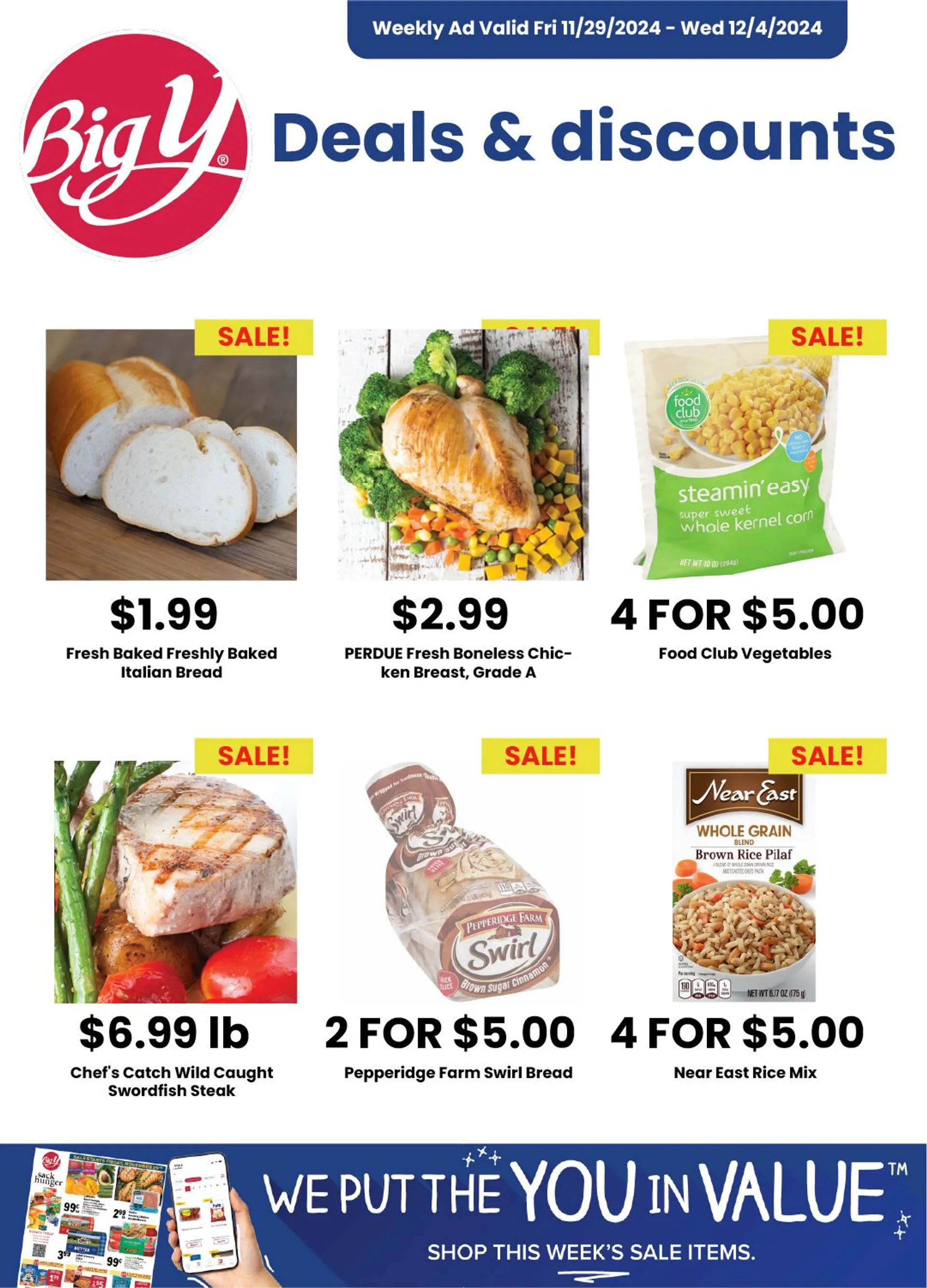 Weekly ad Big Y Deals  from November 28 to December 12 2024 - Page 