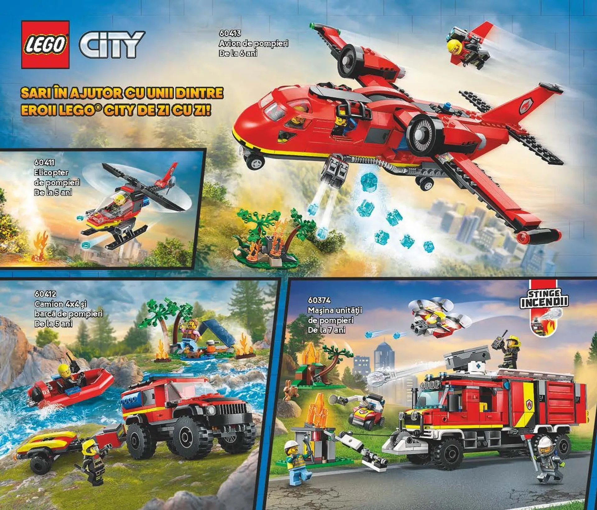 Catalog Lego City de la 2 ianuarie până la 22 mai 2025 - Revista Pagina 