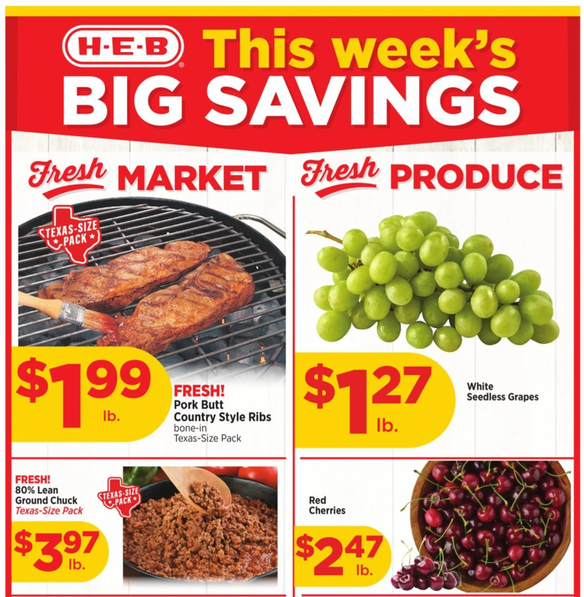 Weekly ad H-E-B Weekly Ad from July 10 to July 16 2024 - Page 