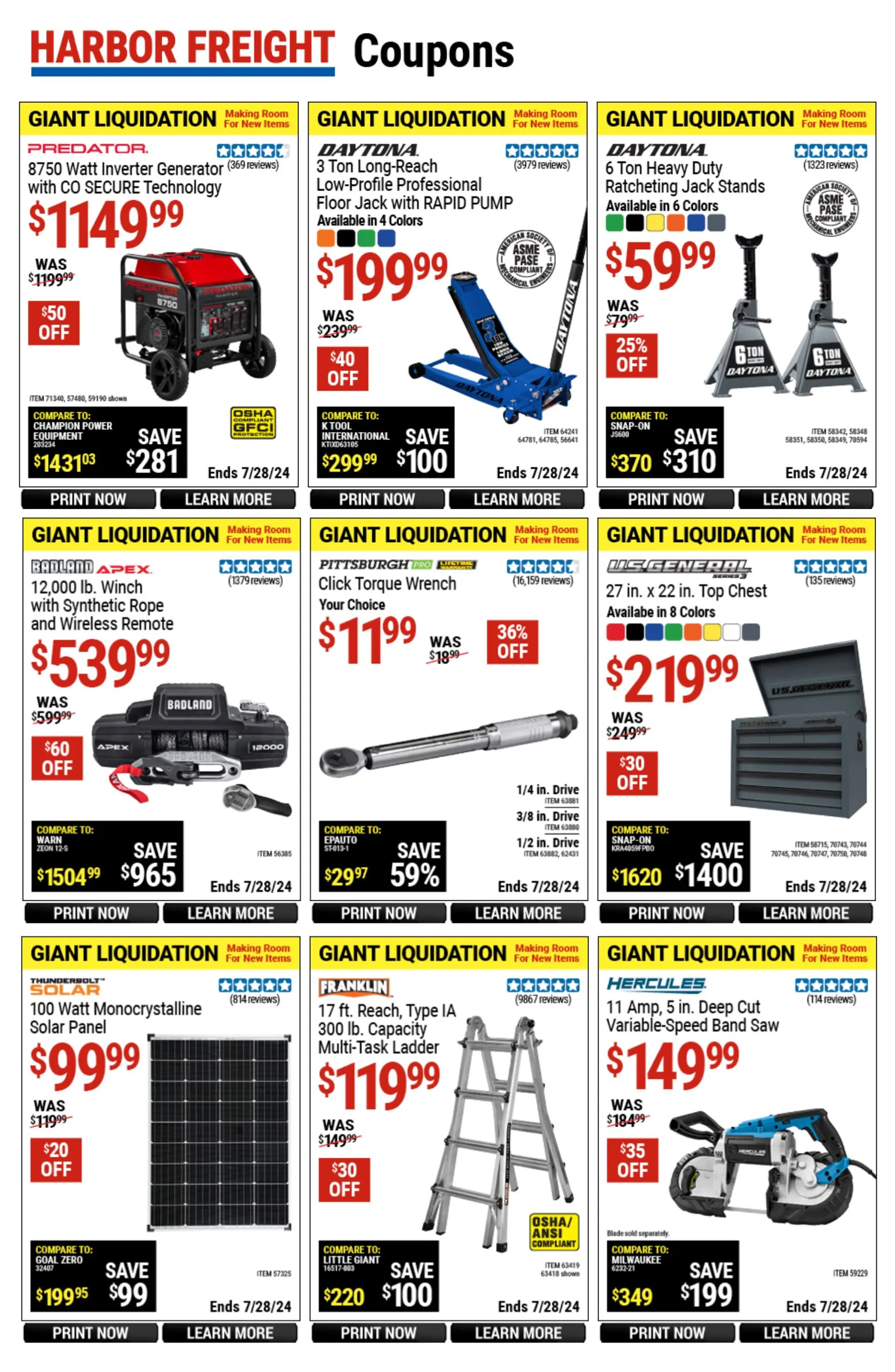 Weekly ad Coupons and Instant Savings from July 22 to July 28 2024 - Page 
