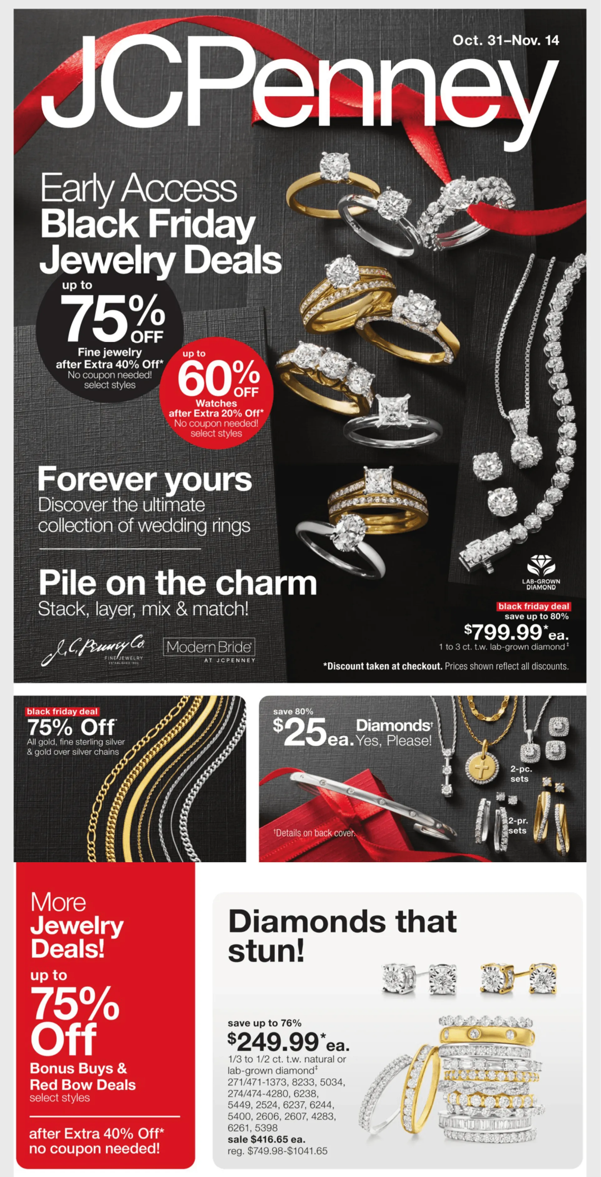 Weekly ad JCPenney Early Access Black Friday from October 31 to November 14 2024 - Page 