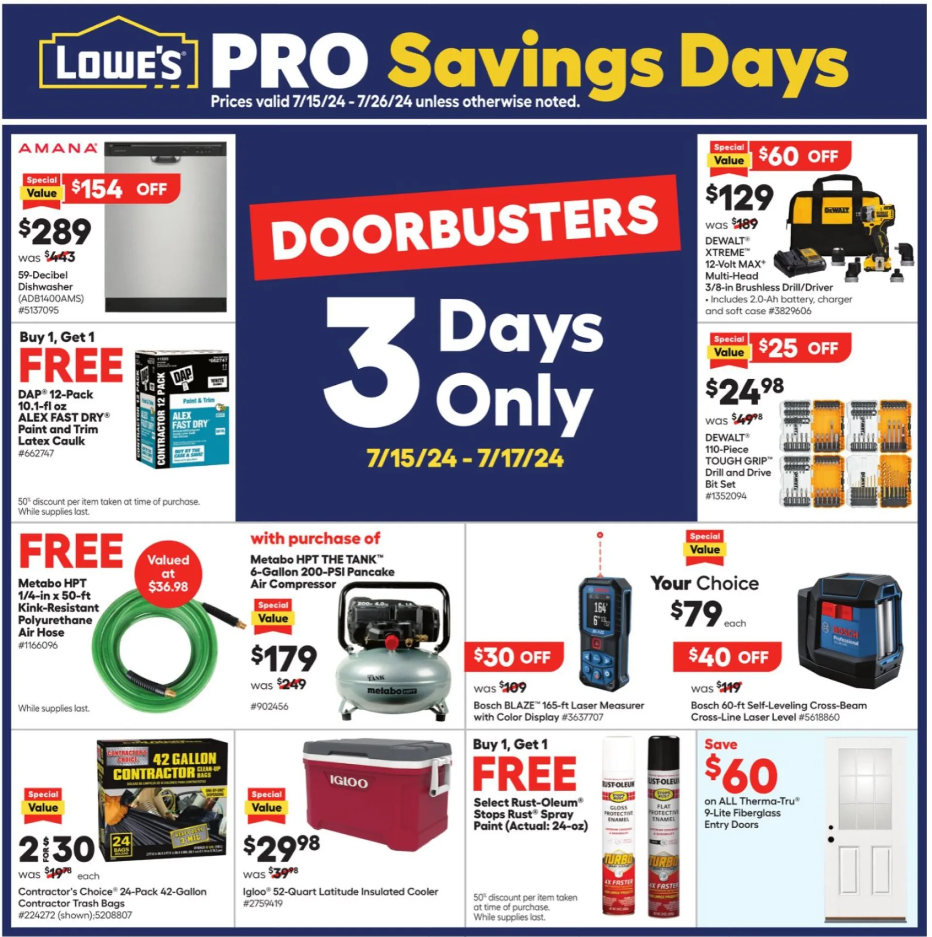 Weekly ad Lowe's Weekly Ad from July 15 to July 27 2024 - Page 