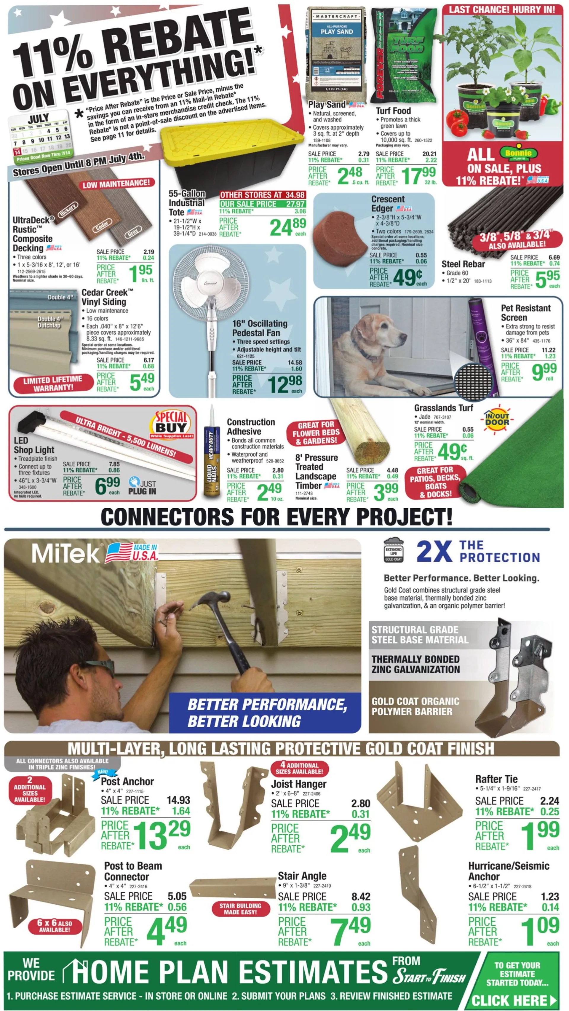 Weekly ad Menards-Weekly-Ad from July 8 to July 15 2024 - Page 1