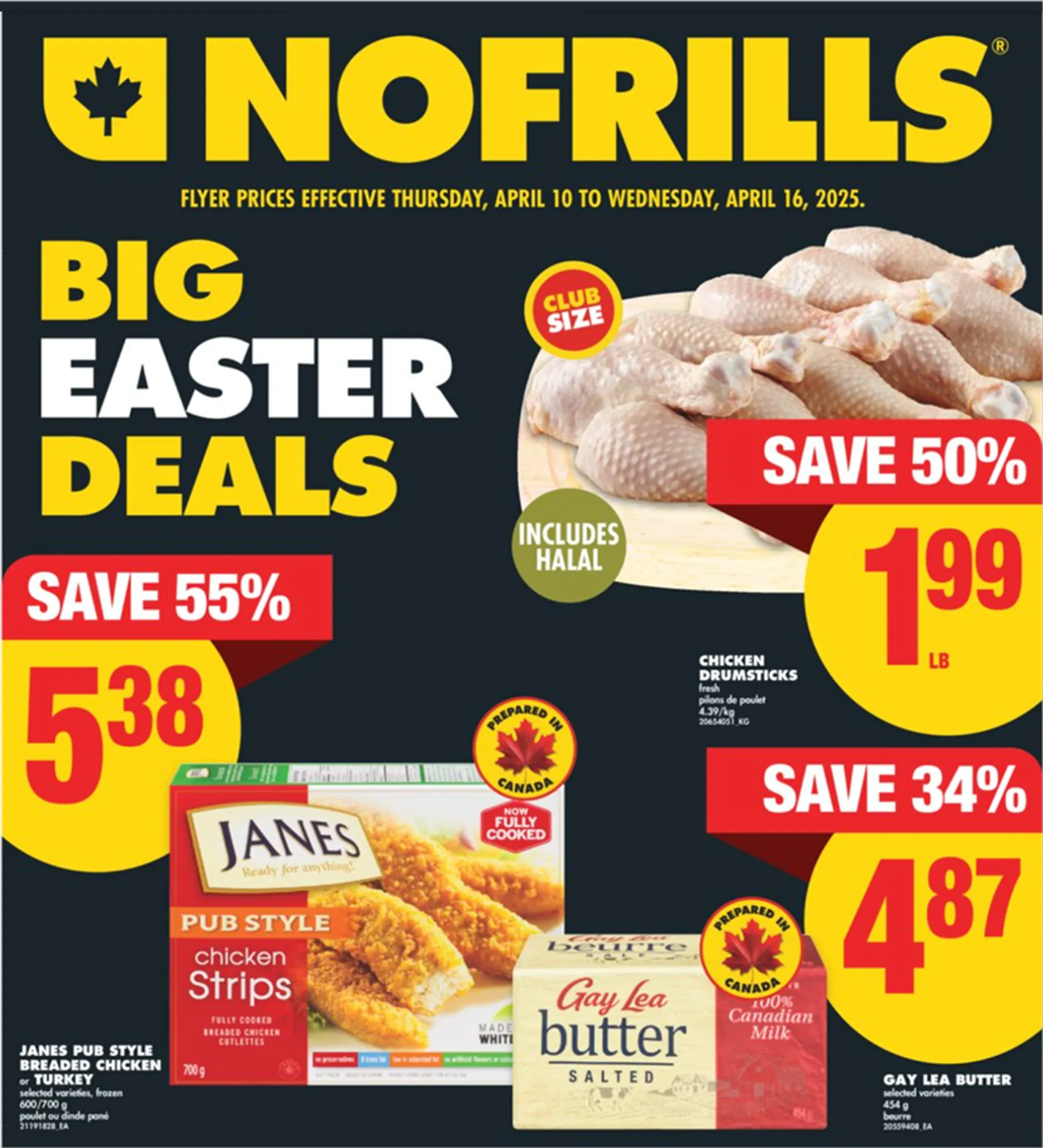 Big Easter Deals from April 9 to April 16 2025 - flyer page 