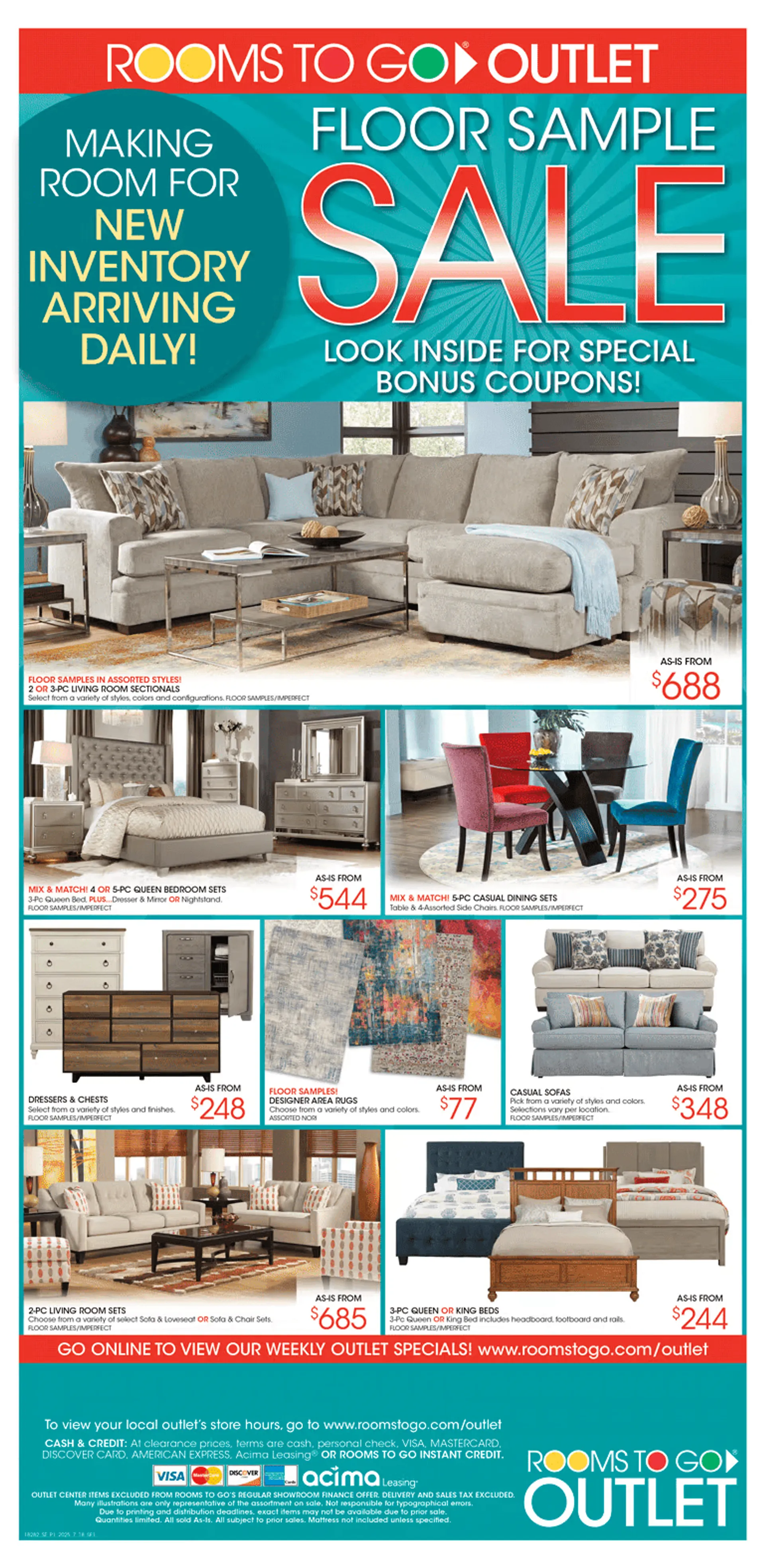 Weekly ad Rooms To Go weekly ads from July 16 to July 31 2025 - Page 