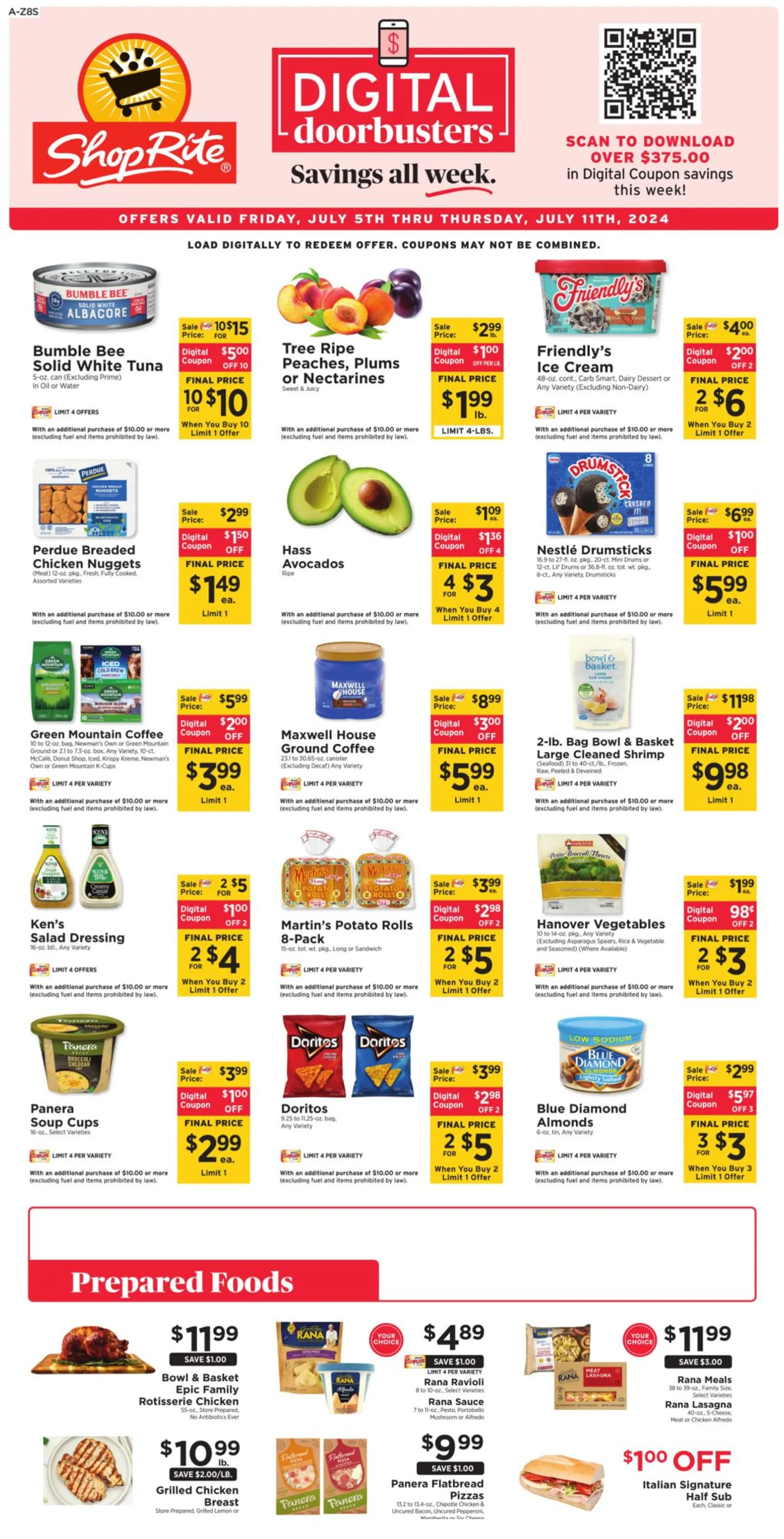 Weekly ad Shoprite Weekly Ad from July 4 to July 11 2024 - Page 