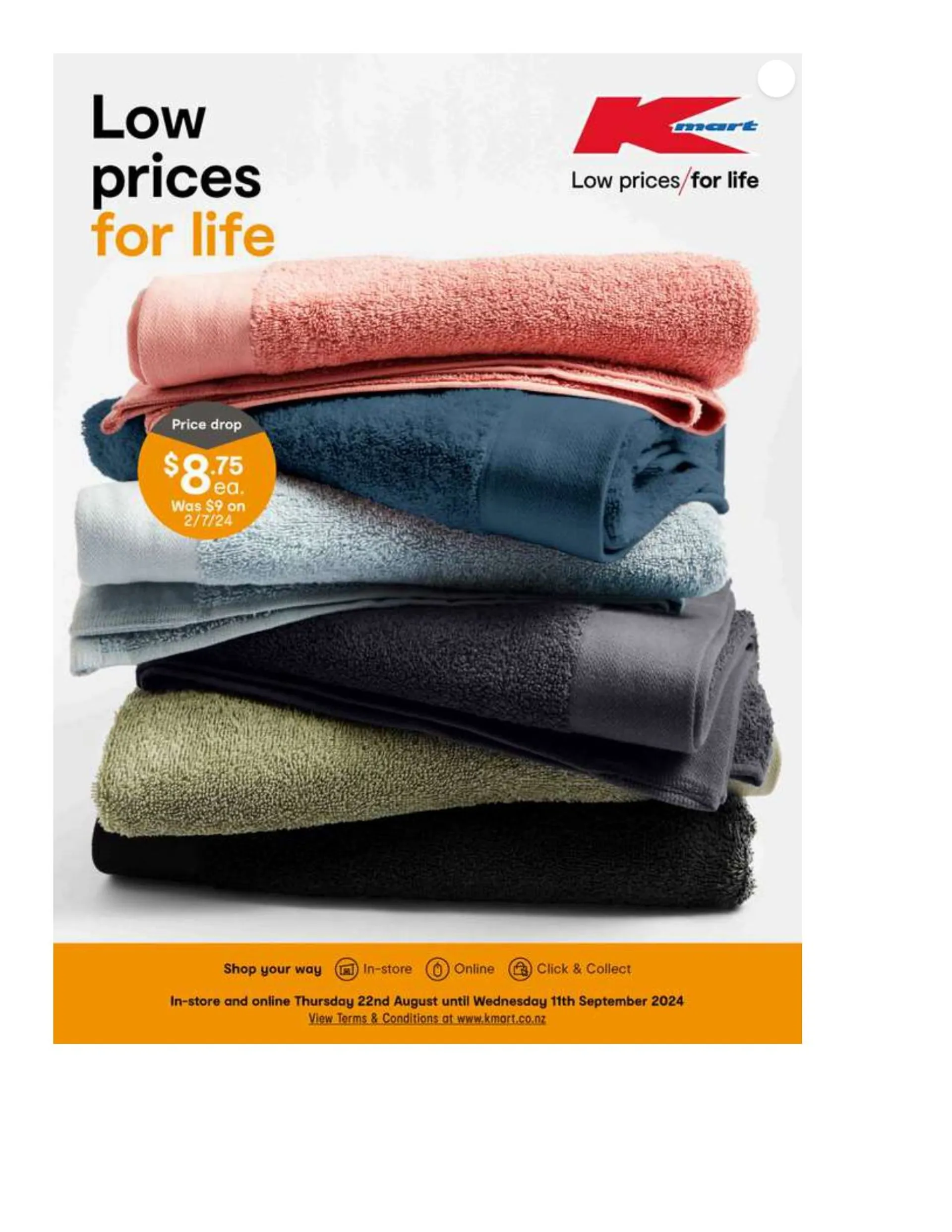 Kmart Weekly Add from 22 August to 11 September 2024 - Catalogue Page 