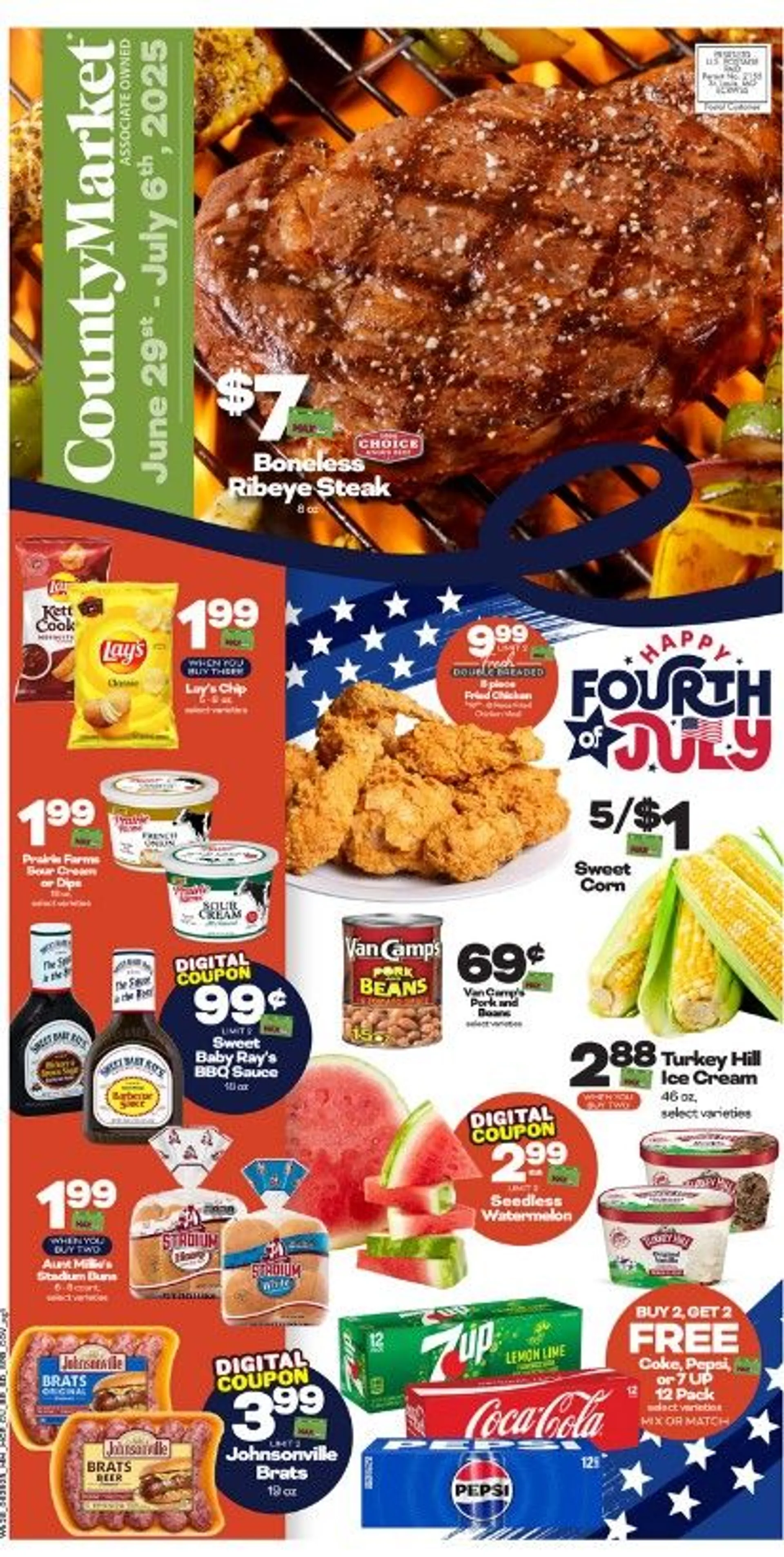Weekly ad County Market weekly ads from June 29 to July 6 2025 - Page 1