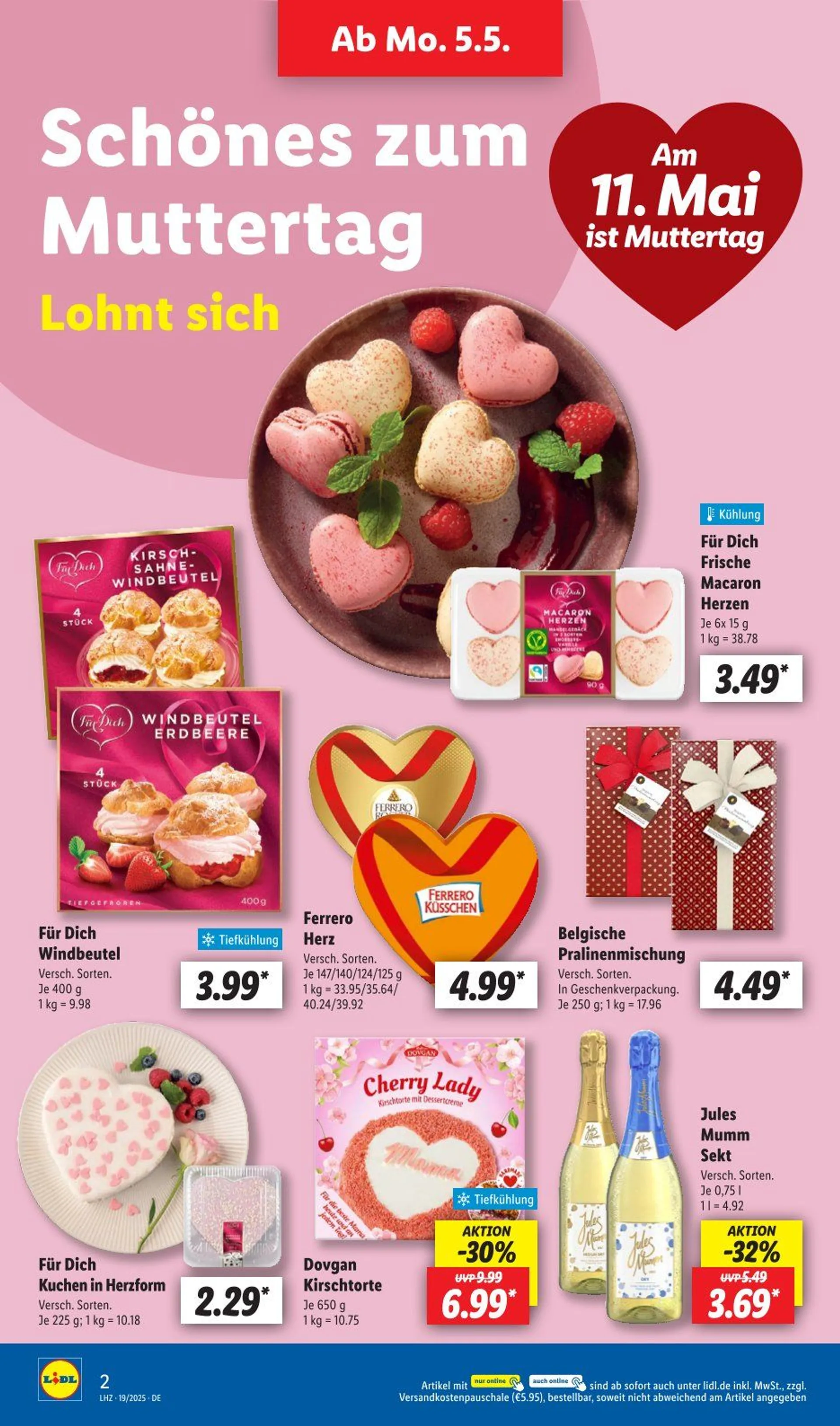 Lidl Prospekt von 5. Mai bis 10. Mai 2025 - Prospekt seite 2