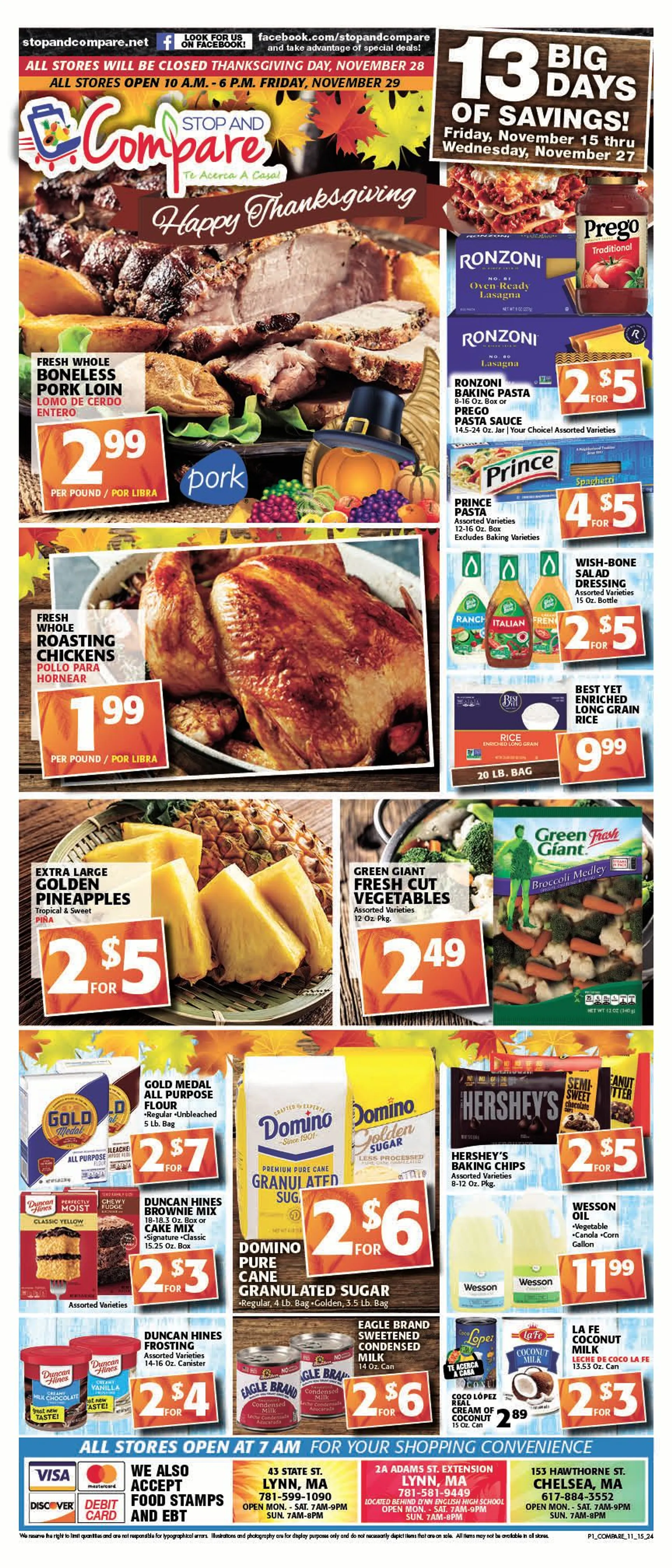 Weekly ad Stop and Compare Markets Weekly Ad from November 15 to November 27 2024 - Page 