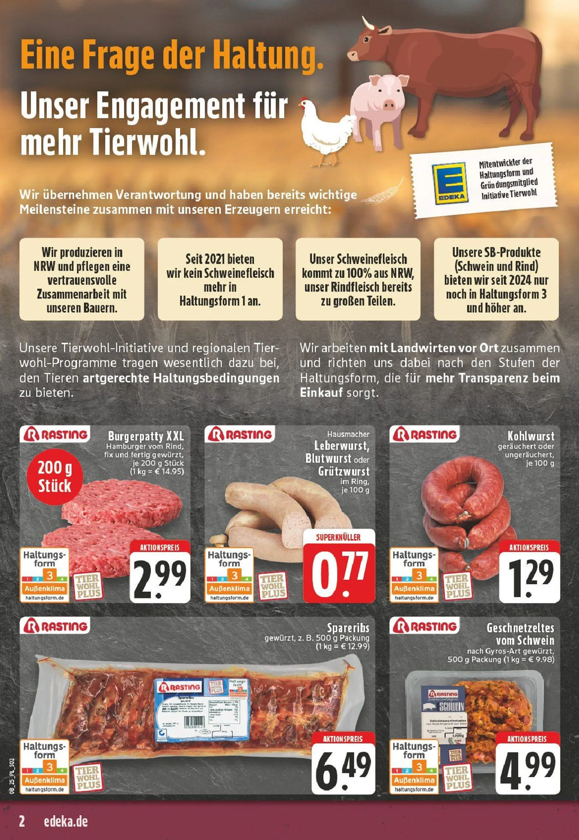 Edeka Prospekt von 16. Februar bis 22. Februar 2025 - Prospekt seite 2