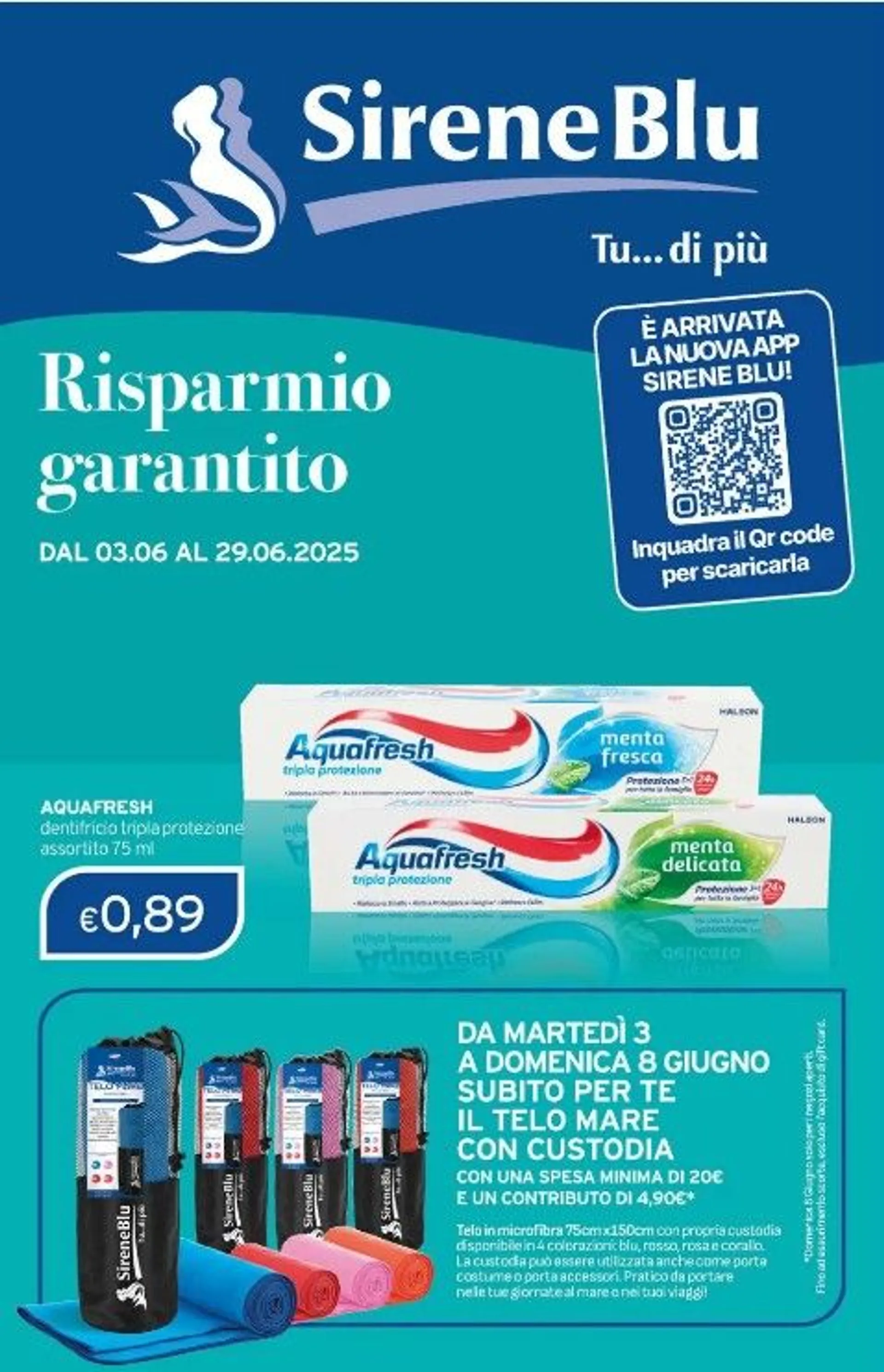 Volantini Sirene Blu da 1 giugno a 30 giugno di 2025 - Pagina del volantino 
