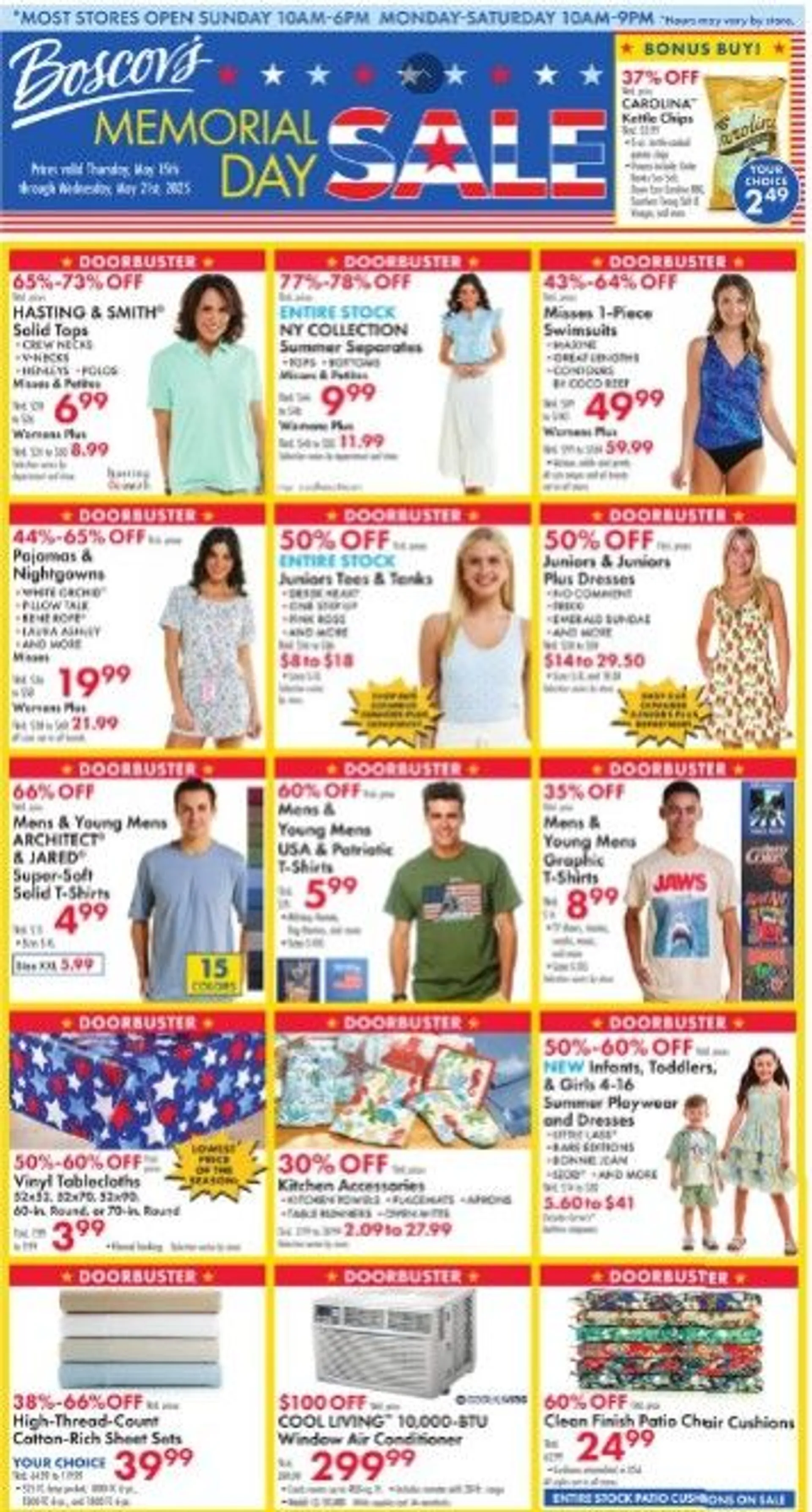 Weekly ad Boscov's Sales from May 15 to May 21 2025 - Page 