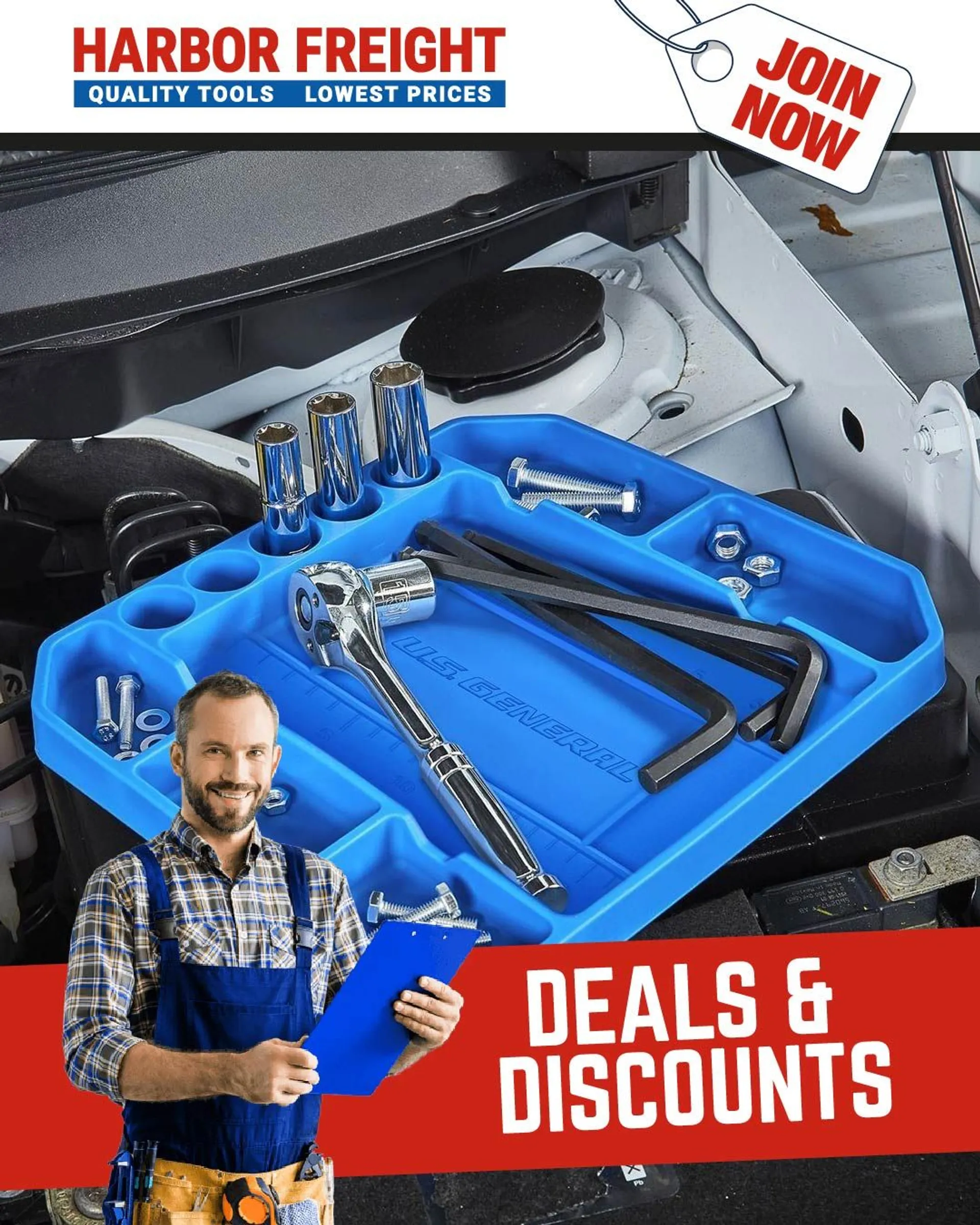 Weekly ad HARBOR FREIGHT SPECIAL DEAL from March 8 to March 22 2024 - Page 1