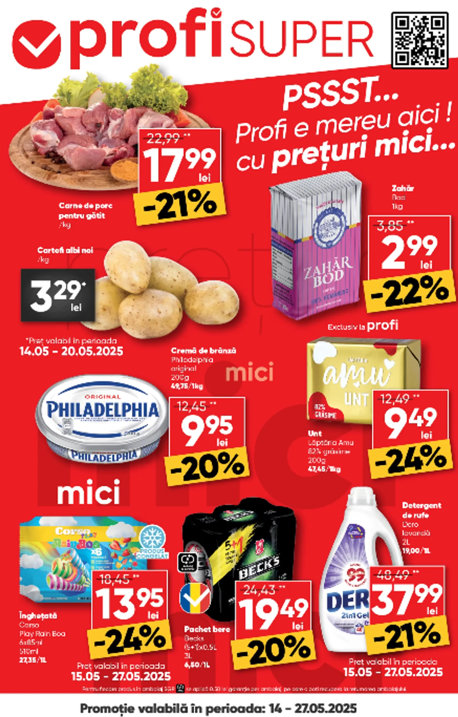 Catalog Ofertă de neratat specială Profi de la 14 mai până la 27 mai 2025 - Revista Pagina 