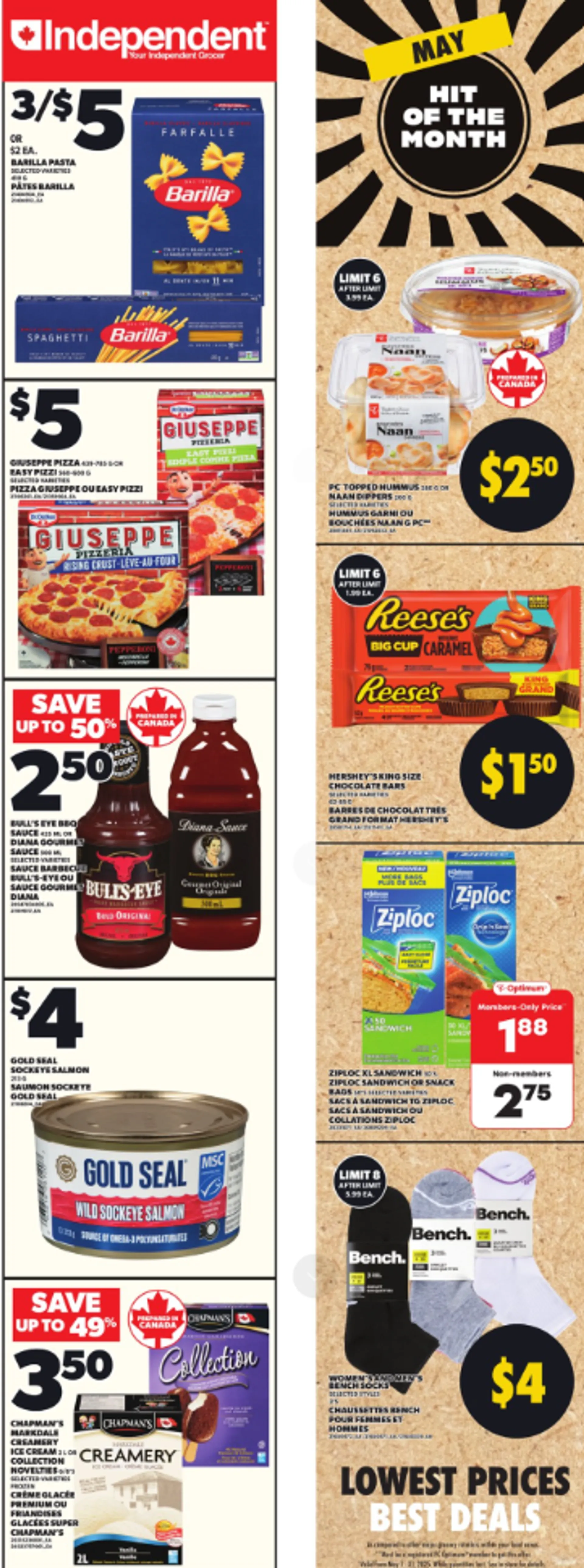 Independent Deals from May 1 to May 7 2025 - flyer page 