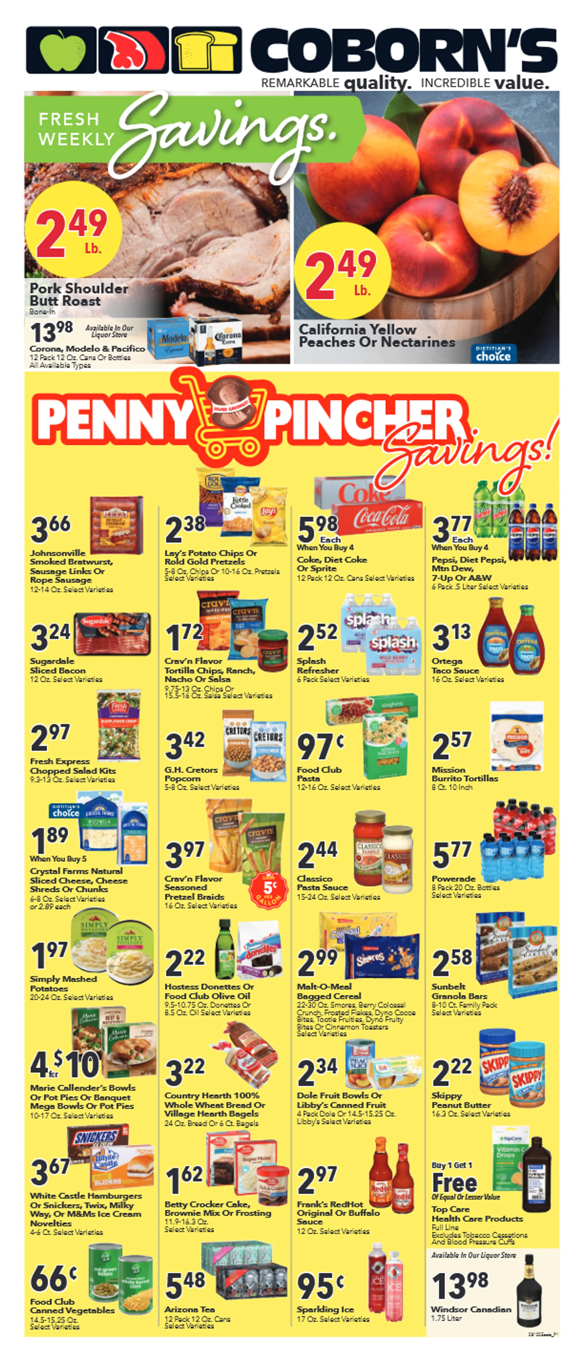 Weekly ad Coborn's Sales from August 10 to August 23 2025 - Page 1