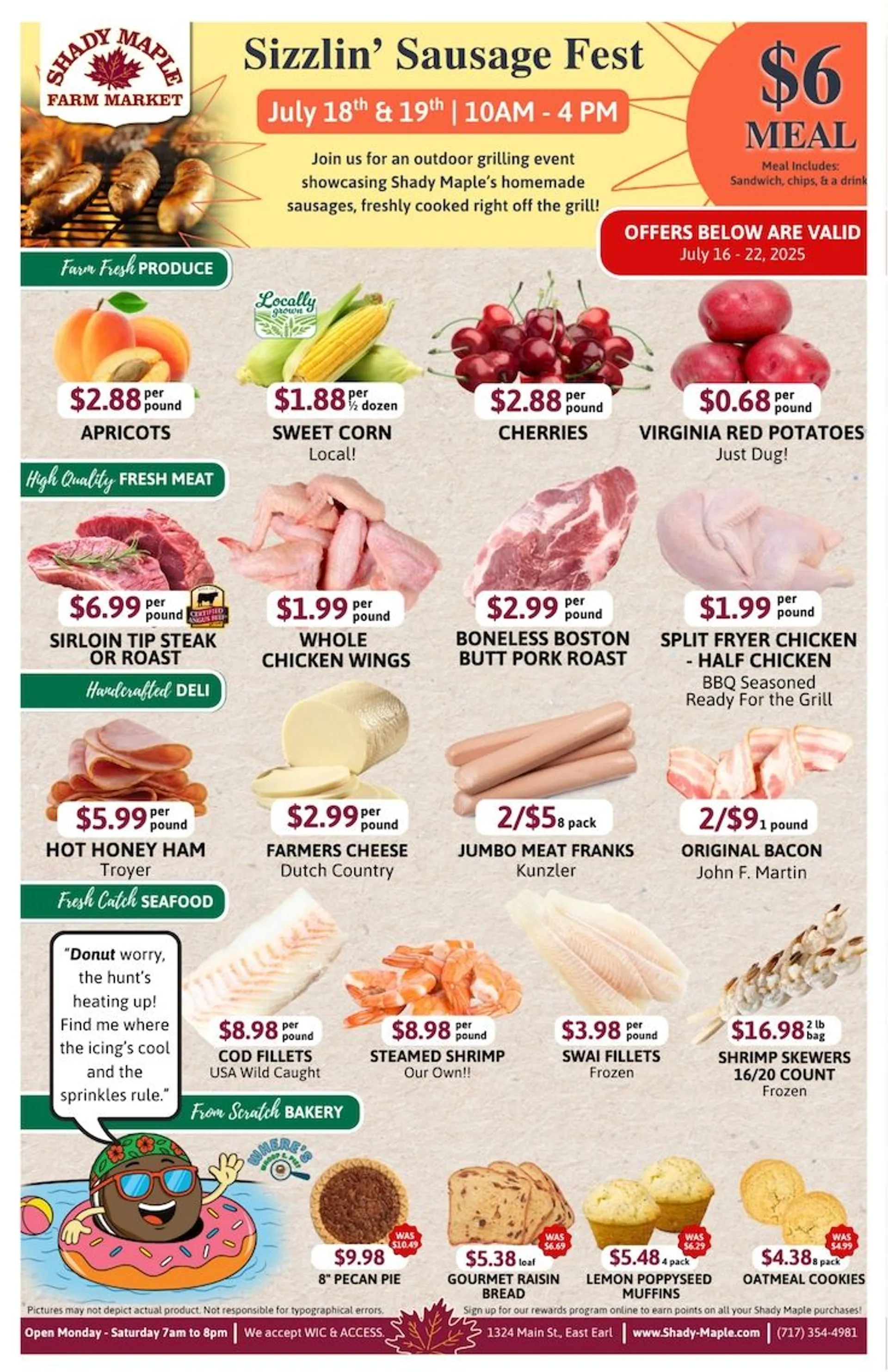 Weekly ad Shady Maple Sales from July 16 to July 22 2025 - Page 1