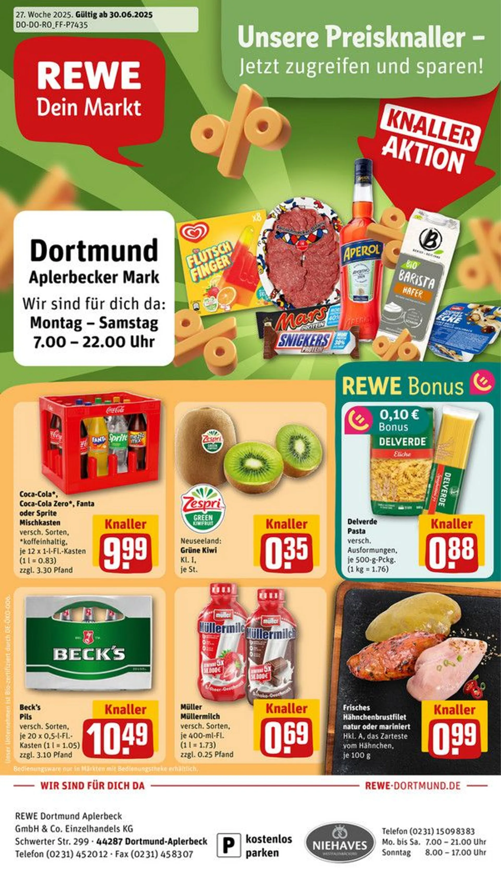 REWE Prospekt von 30. Juni bis 6. Juli 2025 - Prospekt seite 