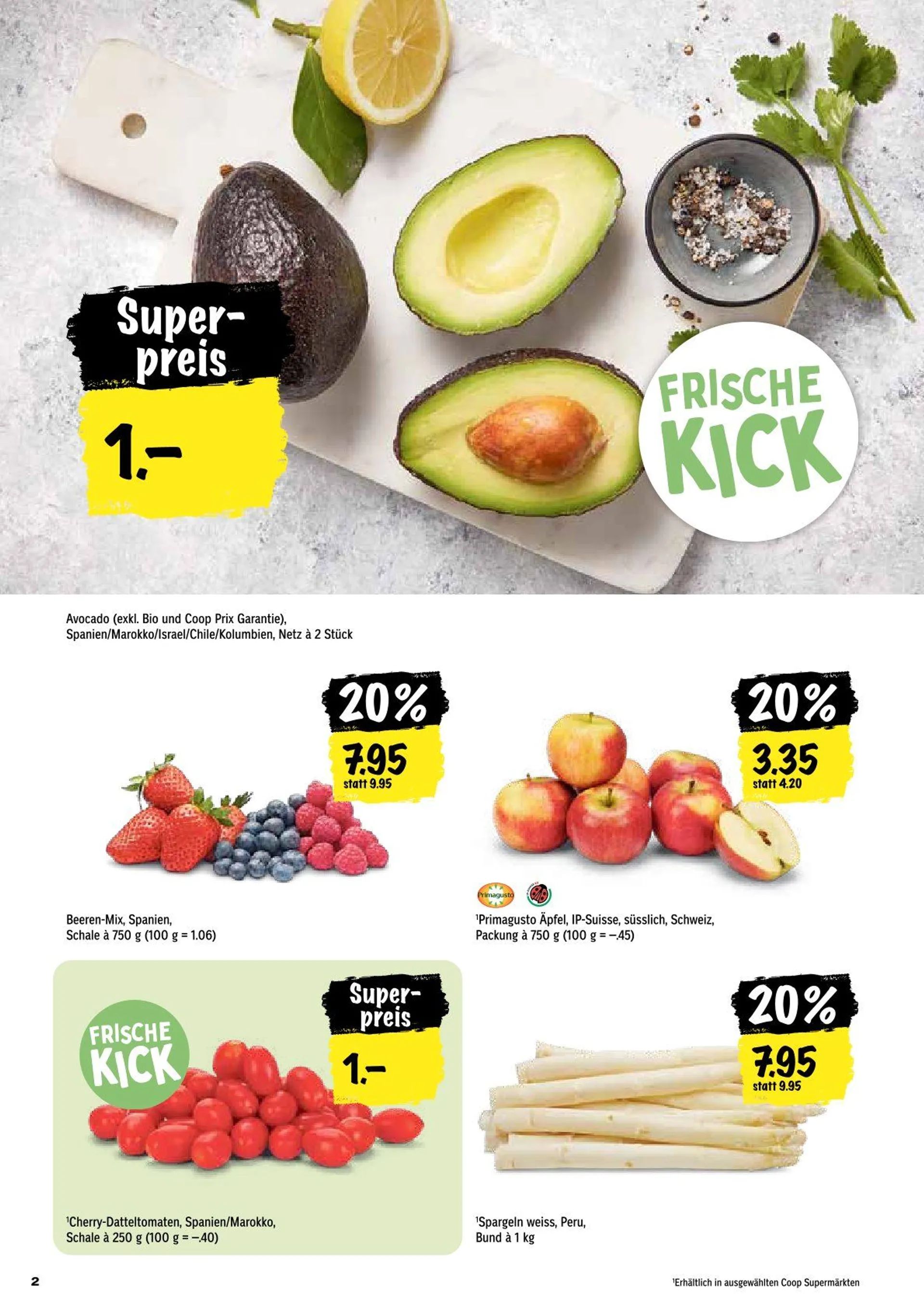 Coop Katalog von 20. Februar bis 26. Februar 2025 - Prospekt seite  2