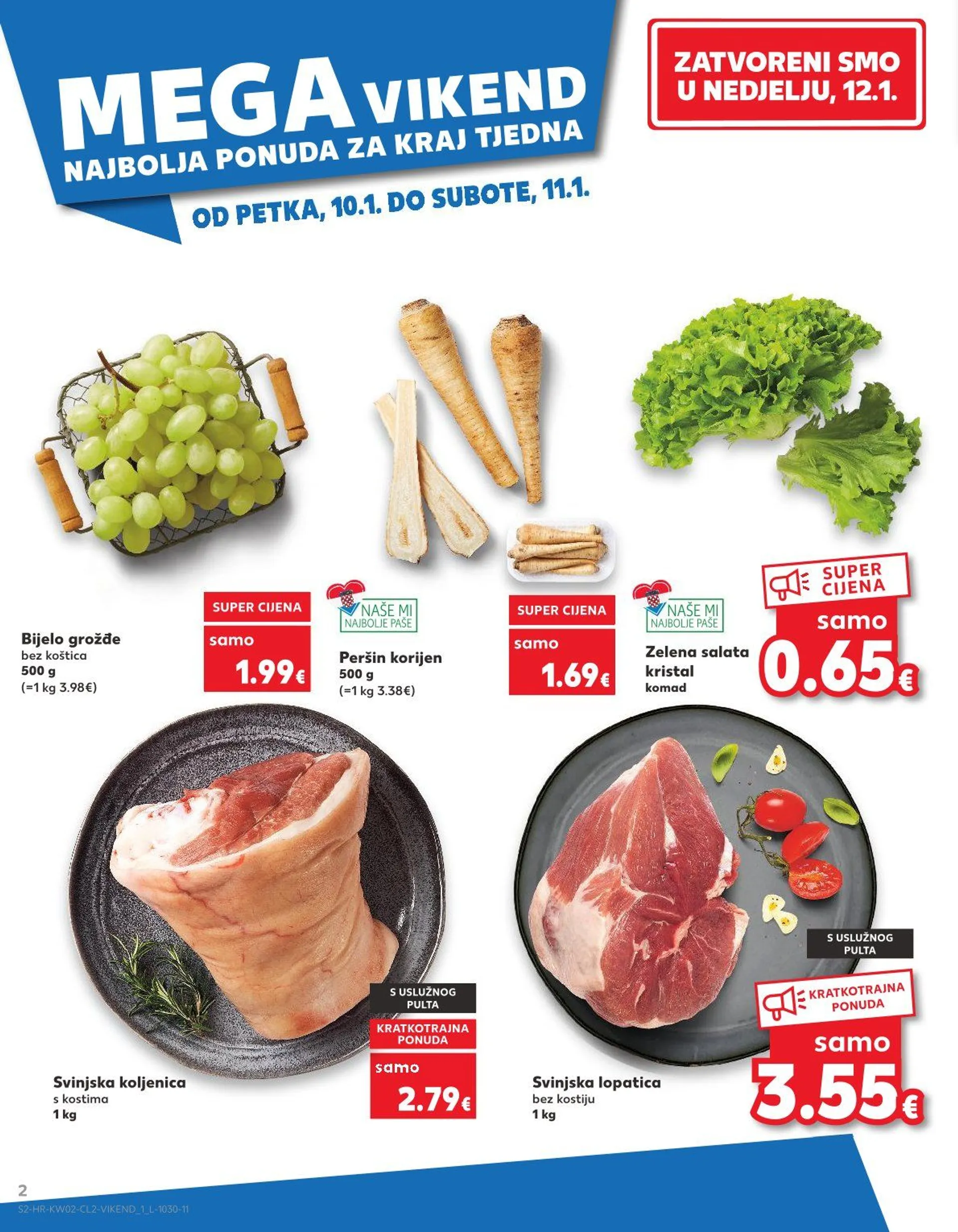 Katalog Kaufland Posebna ponuda trgovine od 10. siječnja do 14. siječnja 2025. - Pregled Stranica 2