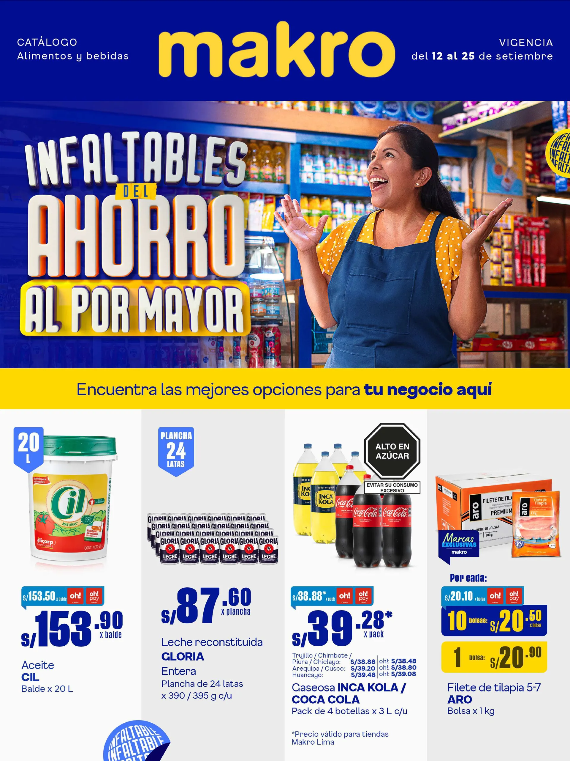 Catalogo de Oferta especial de Makro 12 de setiembre al 25 de setiembre 2024 - Pag 1