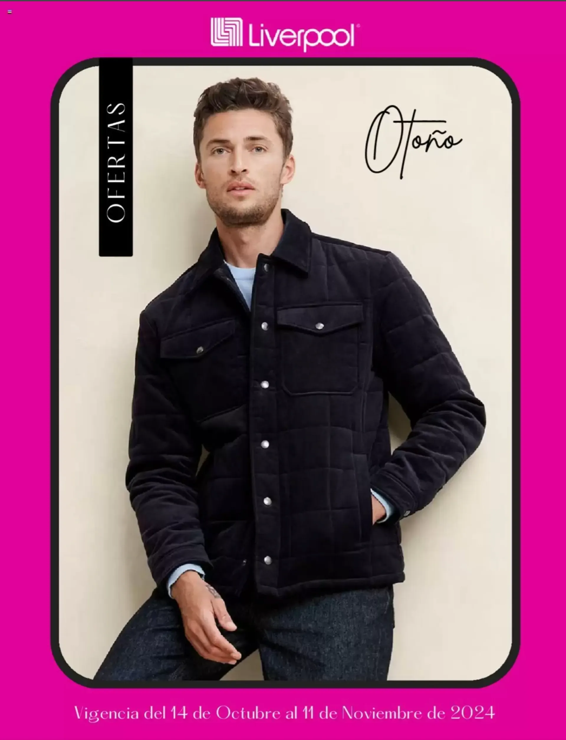 Ofertas en ropa de hombre y mujer - Otoño - 14 de octubre 11 de noviembre 2024