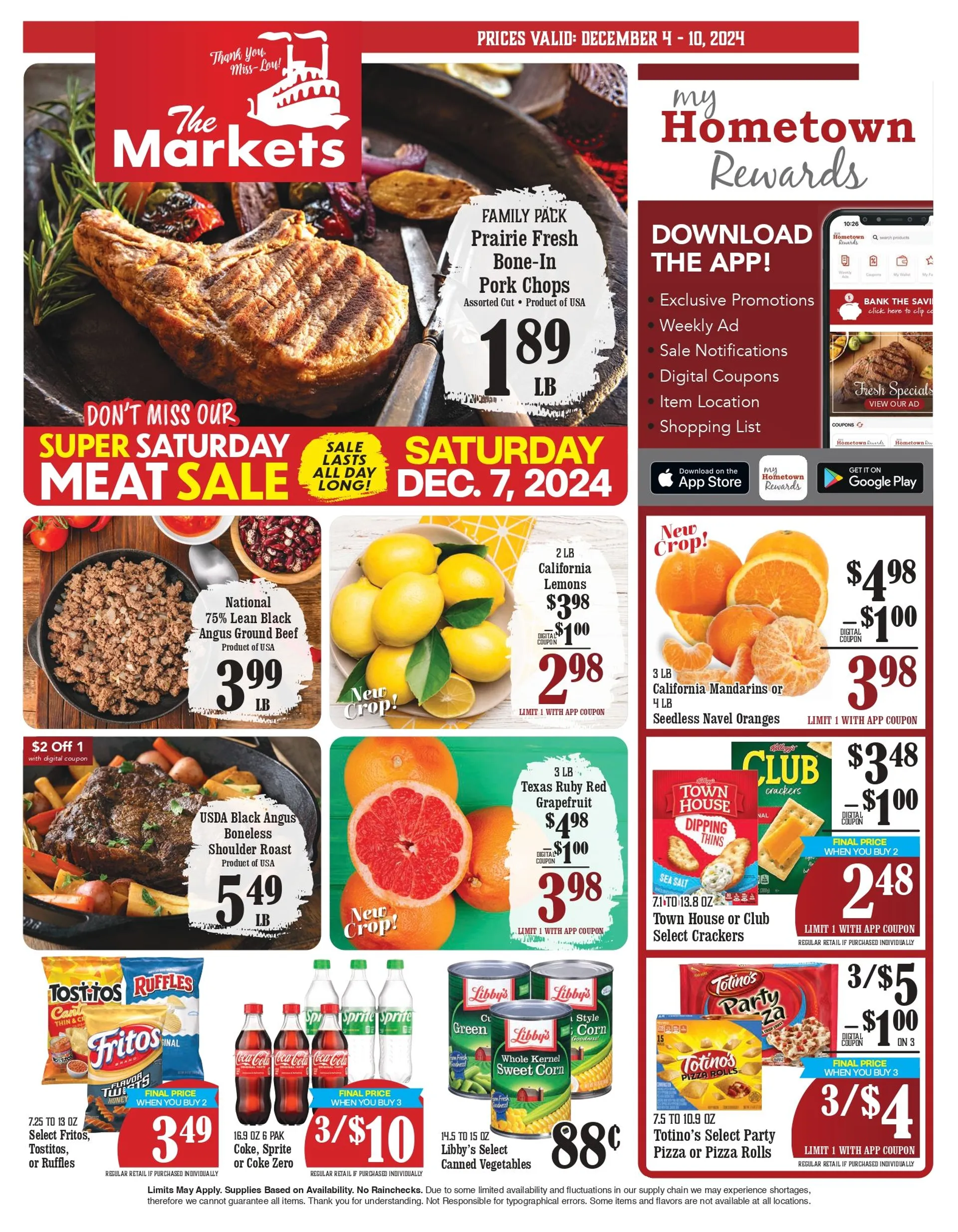 Weekly ad Weekly Offers at The Markets from December 4 to December 10 2024 - Page 