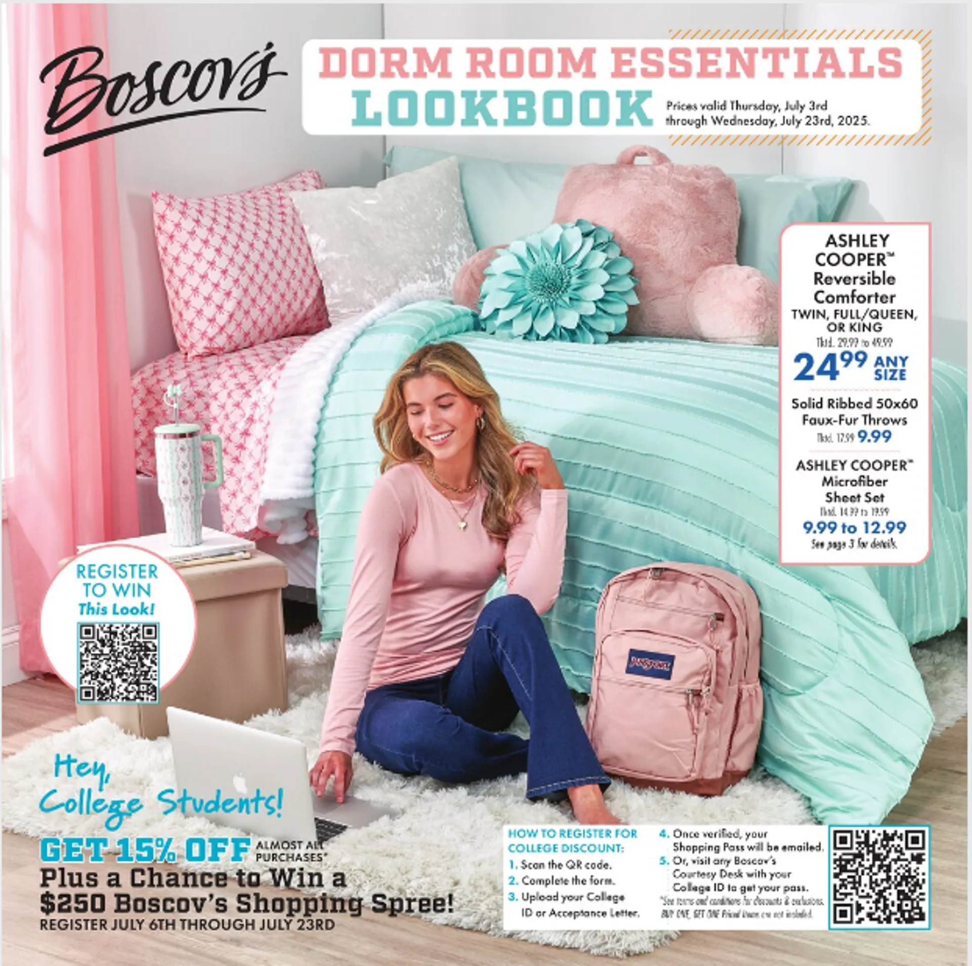 Weekly ad Boscov's Sales from July 3 to July 23 2025 - Page 1