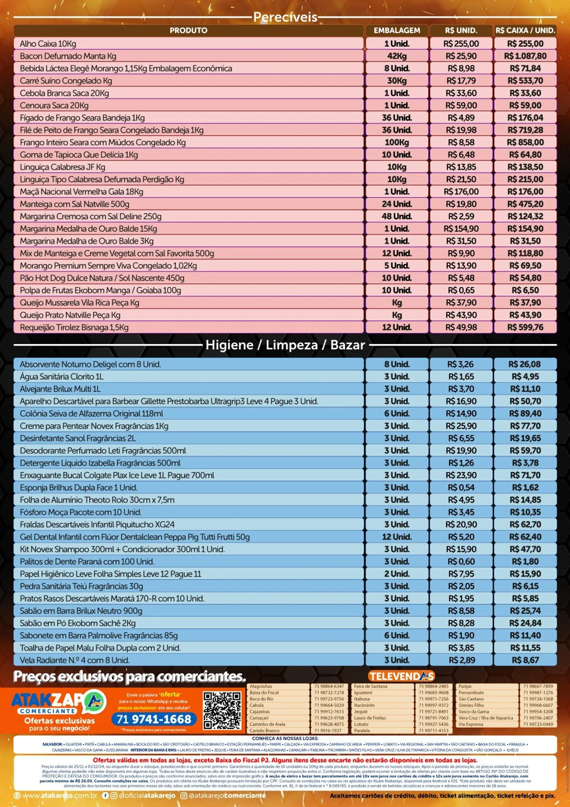 Encarte de Atakadão Atakarejo Ofertas de brochura 25 de novembro até 1 de dezembro 2024 - Pagina 2