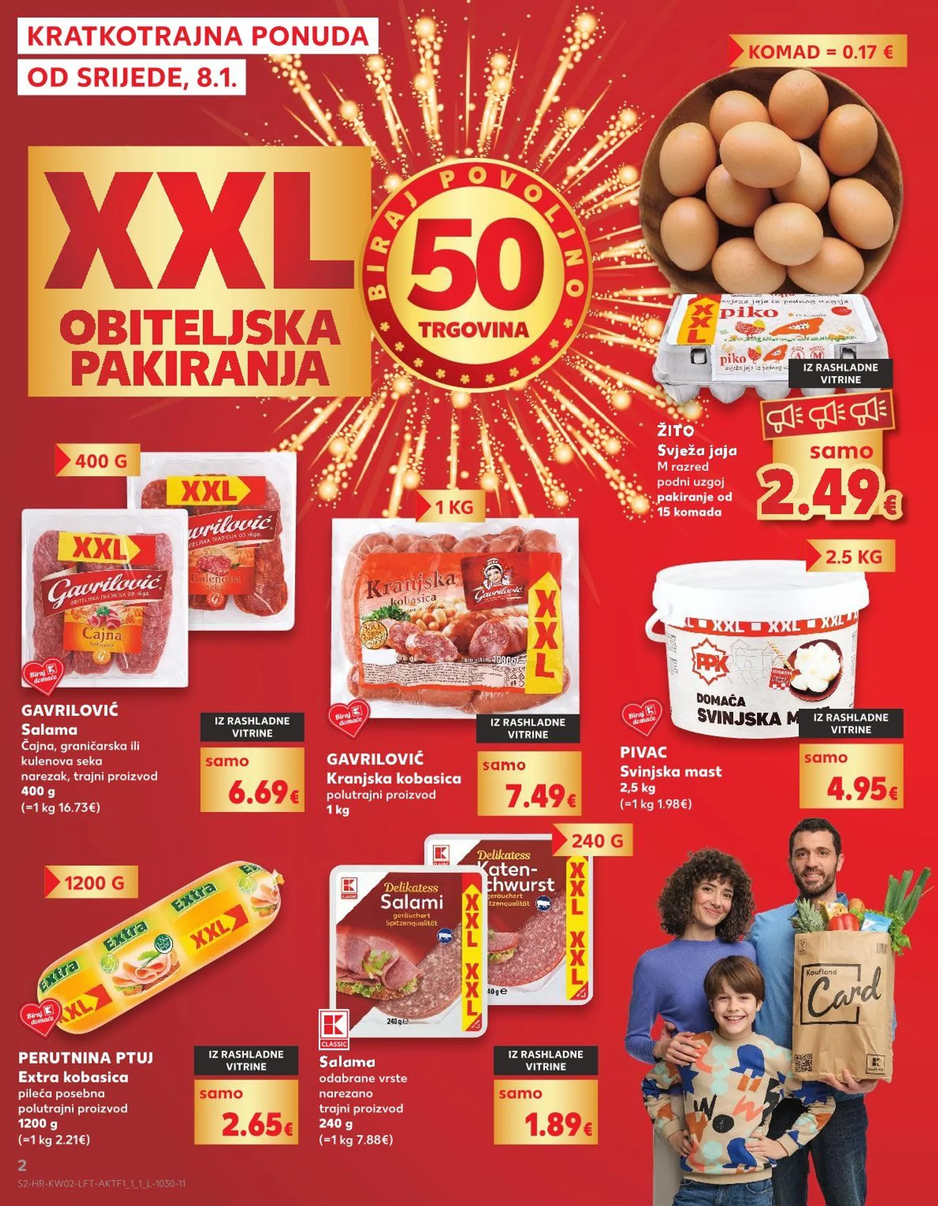 Katalog Kaufland Posebna ponuda trgovine od 8. siječnja do 14. siječnja 2025. - Pregled Stranica 2