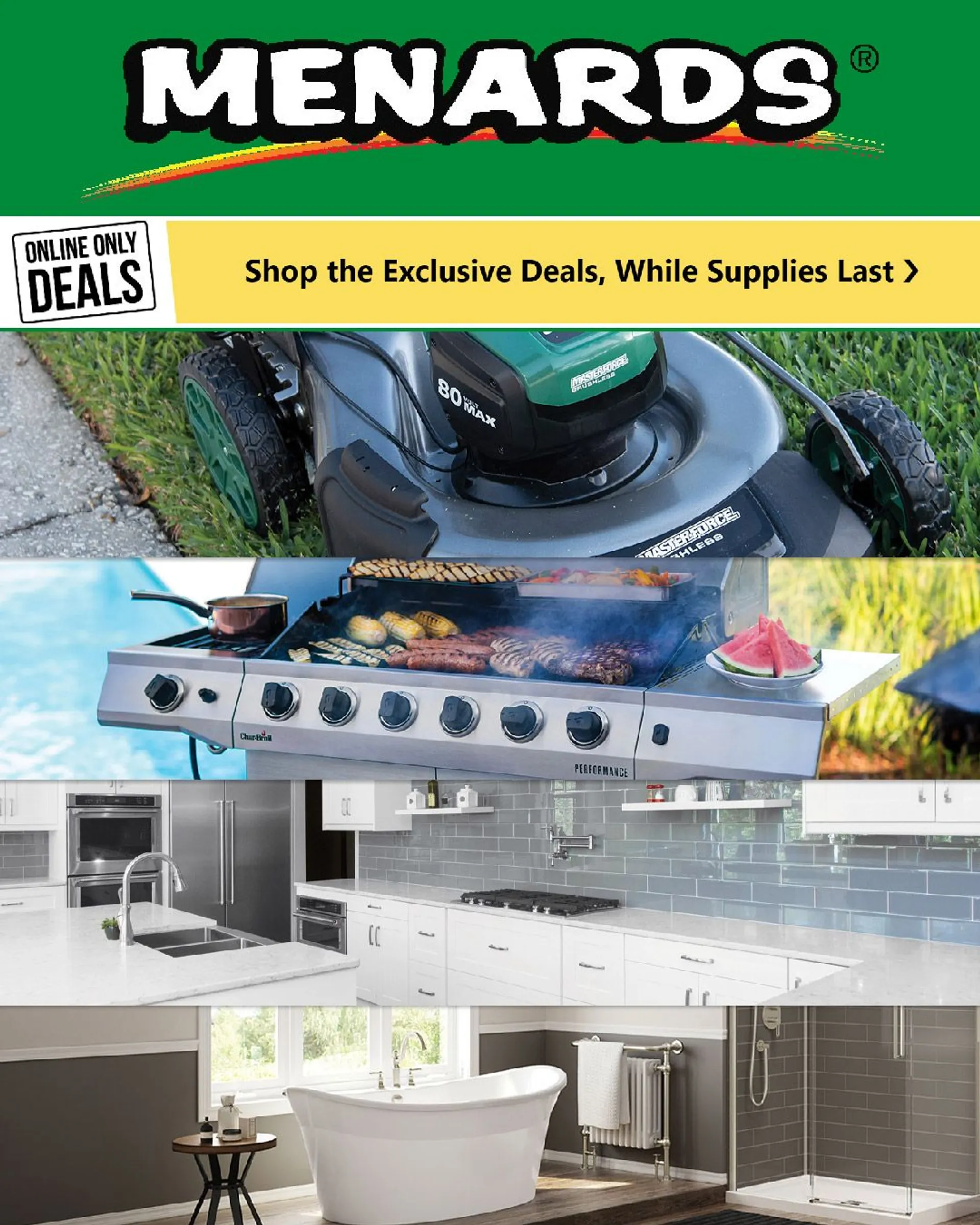 MENARDS SALES valid until July 11, 2024