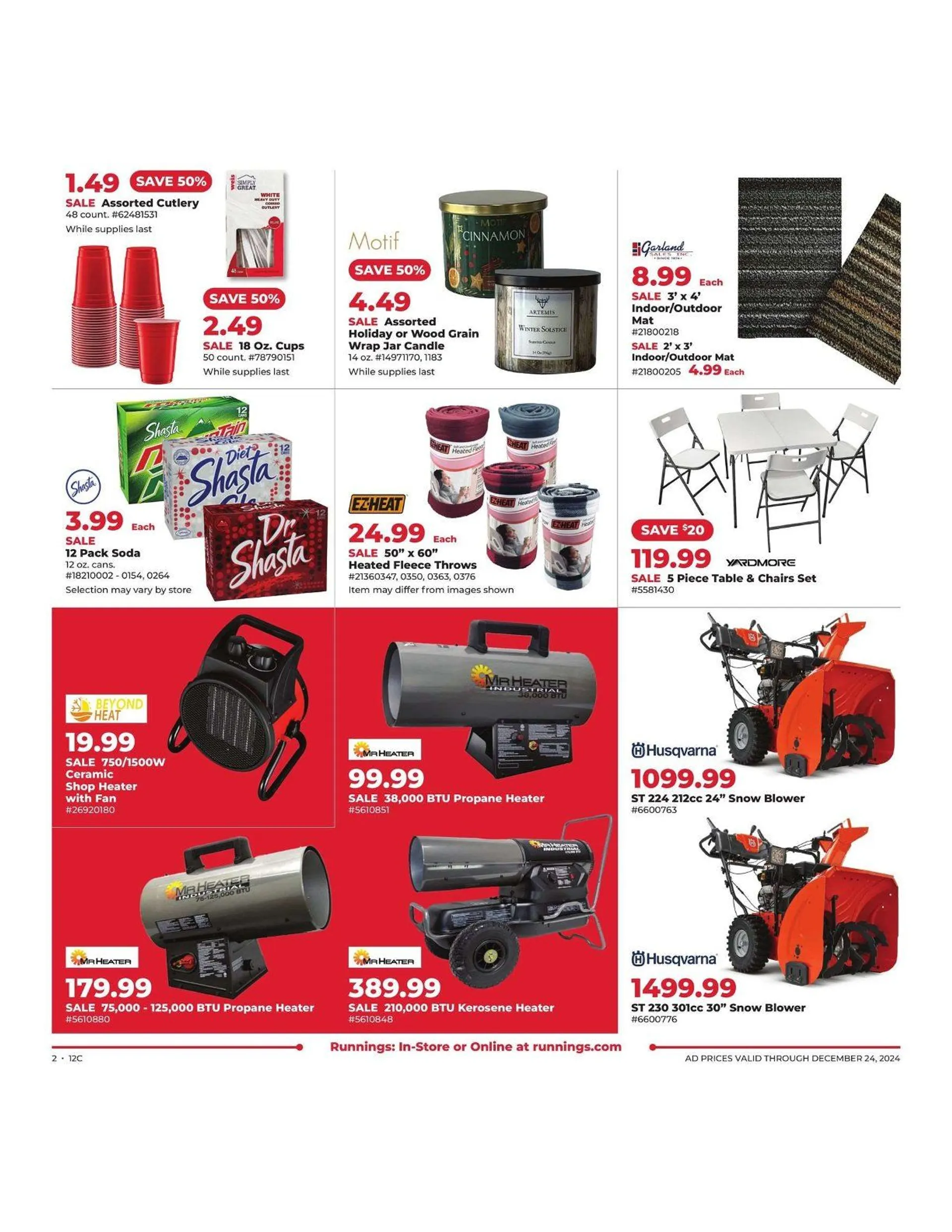 Weekly ad Runnings Christmas deals from December 12 to December 24 2024 - Page 2