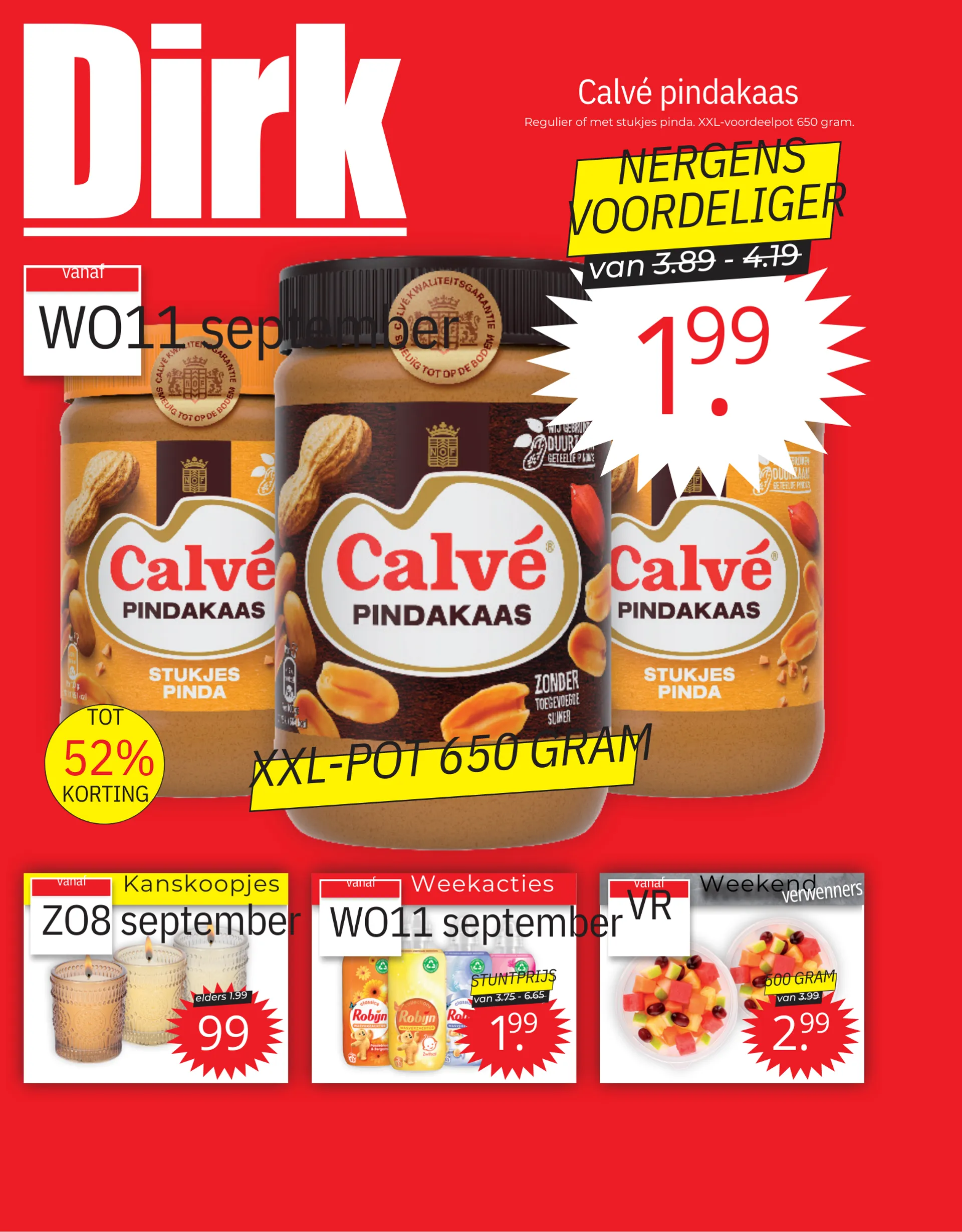 Speciale aanbiedingen van Dirk van 12 september tot 17 september 2024 - Folder pagina 1