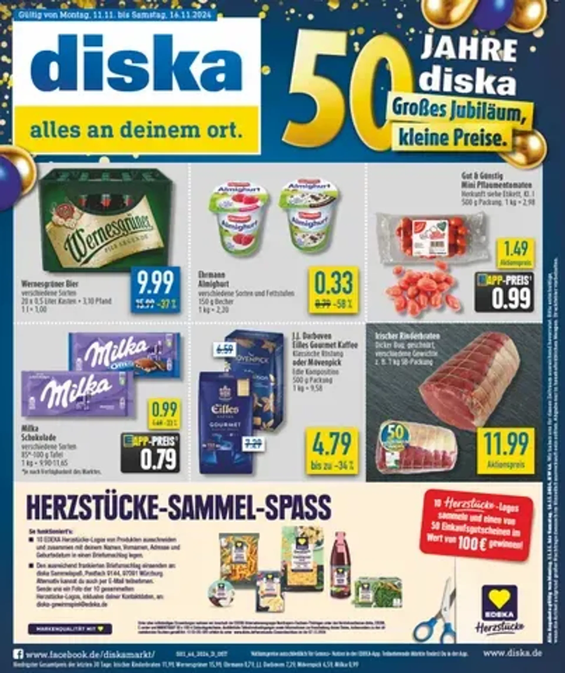 Diska Prospekt von 11. November bis 16. November 2024 - Prospekt seite 