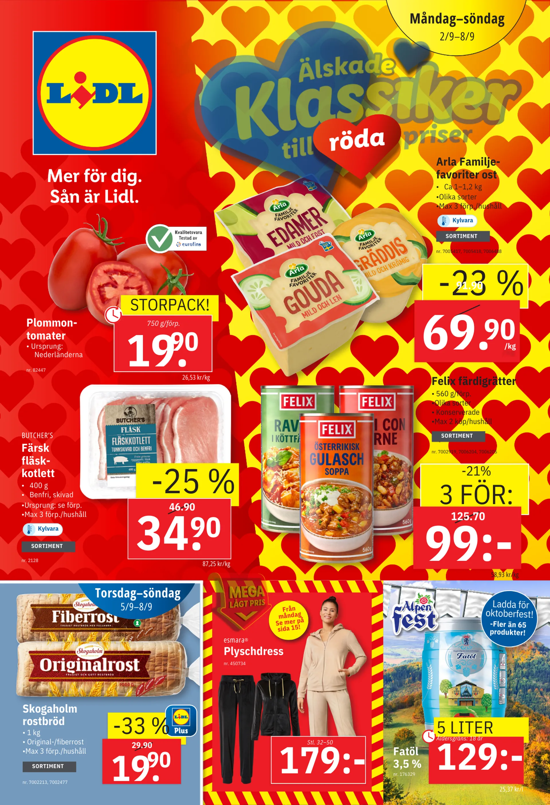 Lidl Angebote von 2/09 bis 8/09 från 2 september till 8 september 2024 - Reklamblad sidor 