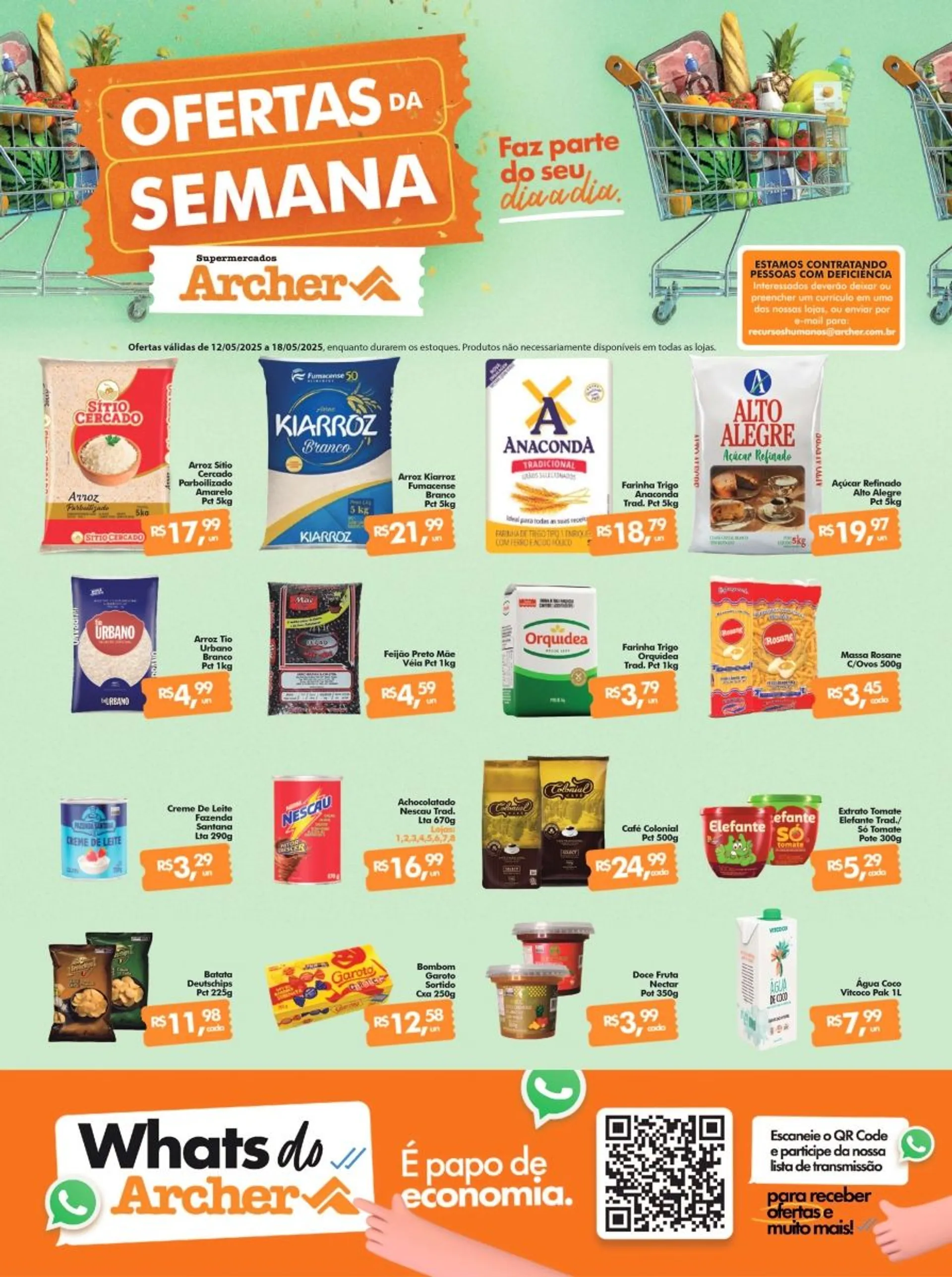 Encarte de Archer Ofertas 14 de maio até 18 de maio 2025 - Pagina 