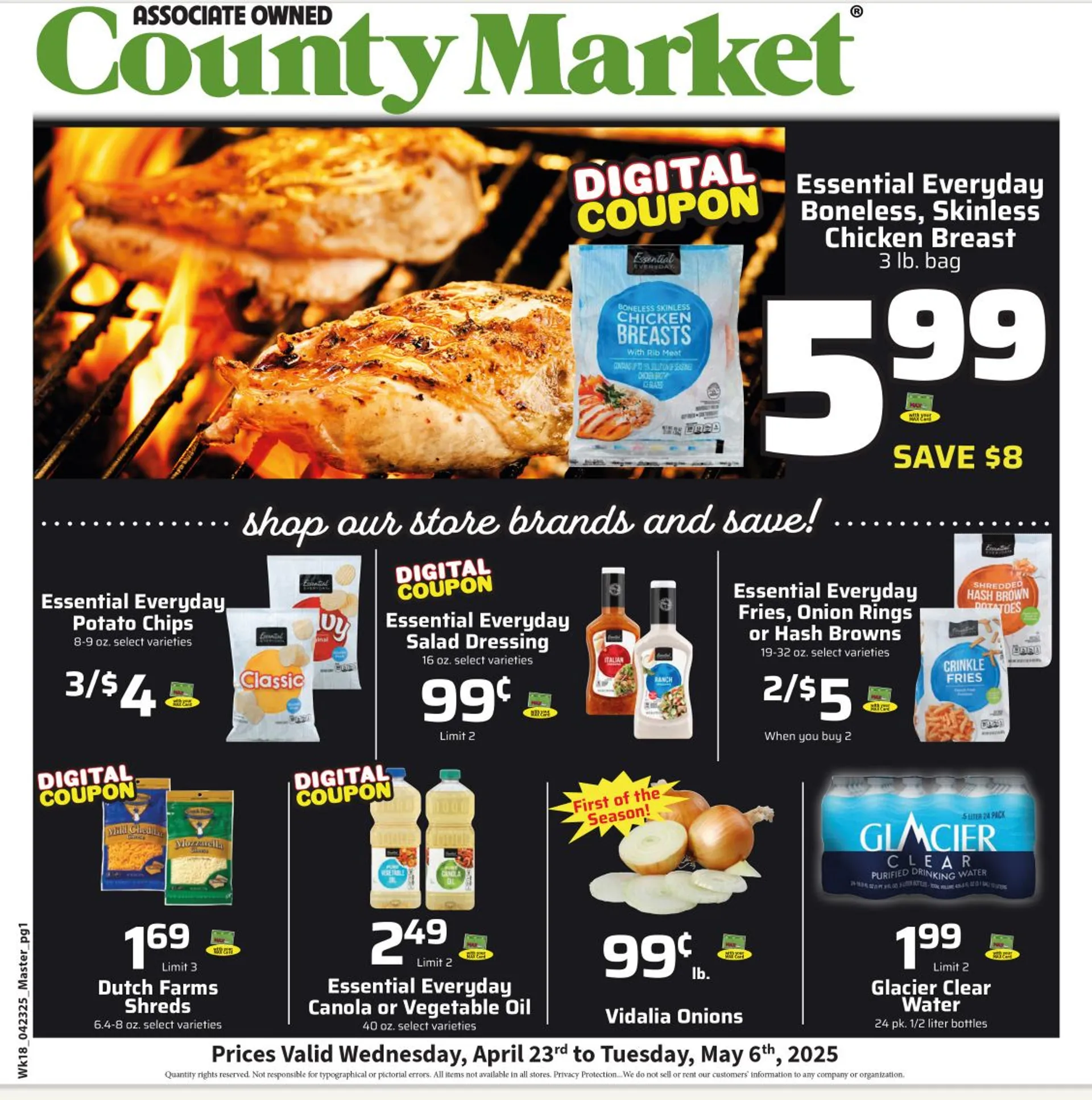 Weekly ad County Market Weekly Ad from April 23 to May 6 2025 - Page 