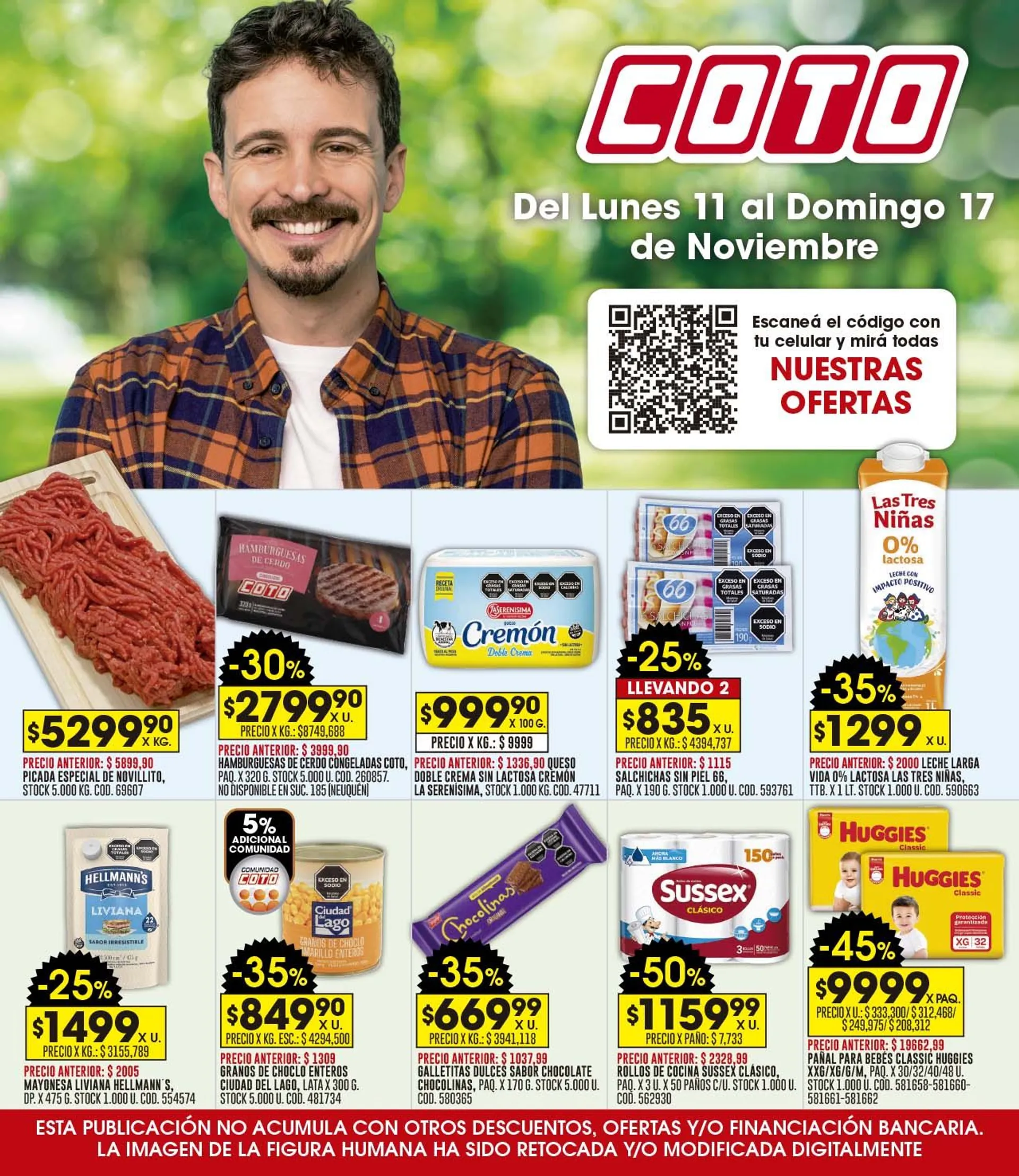 Ofertas de Coto Ofertas semanales! 11 de noviembre al 17 de noviembre 2024 - Página  del catálogo