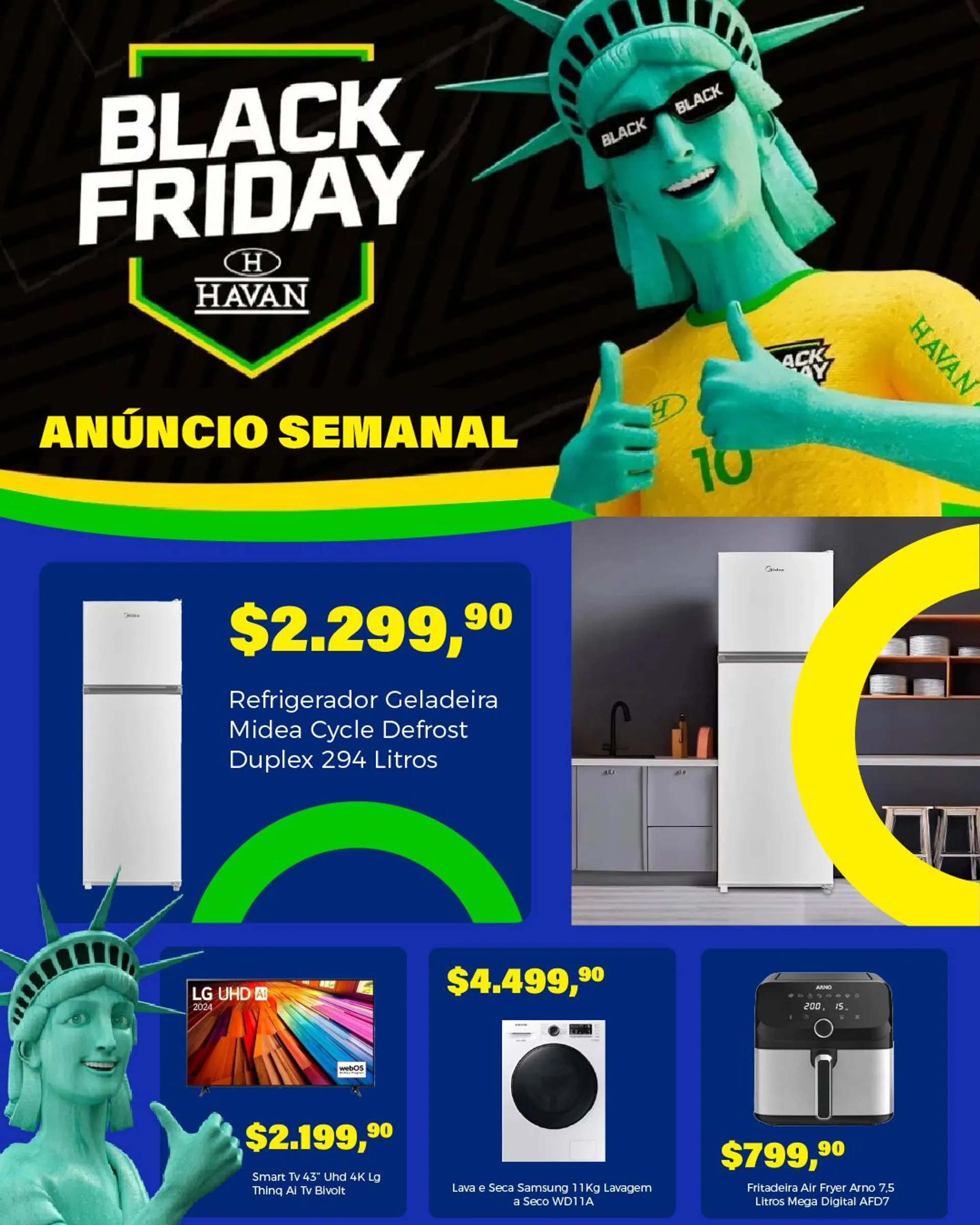 Encarte de Promoções Black Friday 11 de novembro até 30 de novembro 2024 - Pagina 