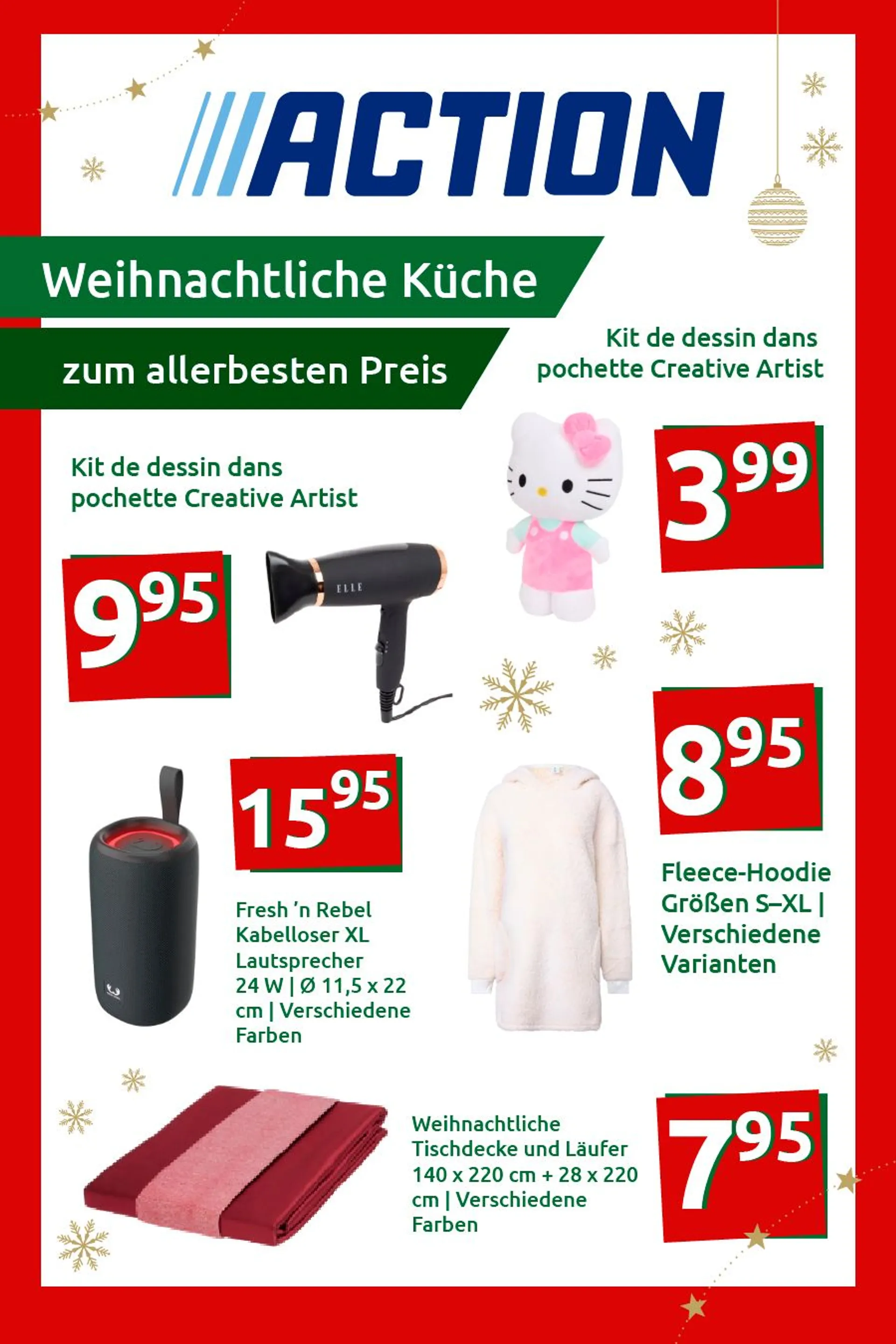 Weihnachten in Action von 10. Dezember bis 31. Dezember 2024 - Prospekt seite 